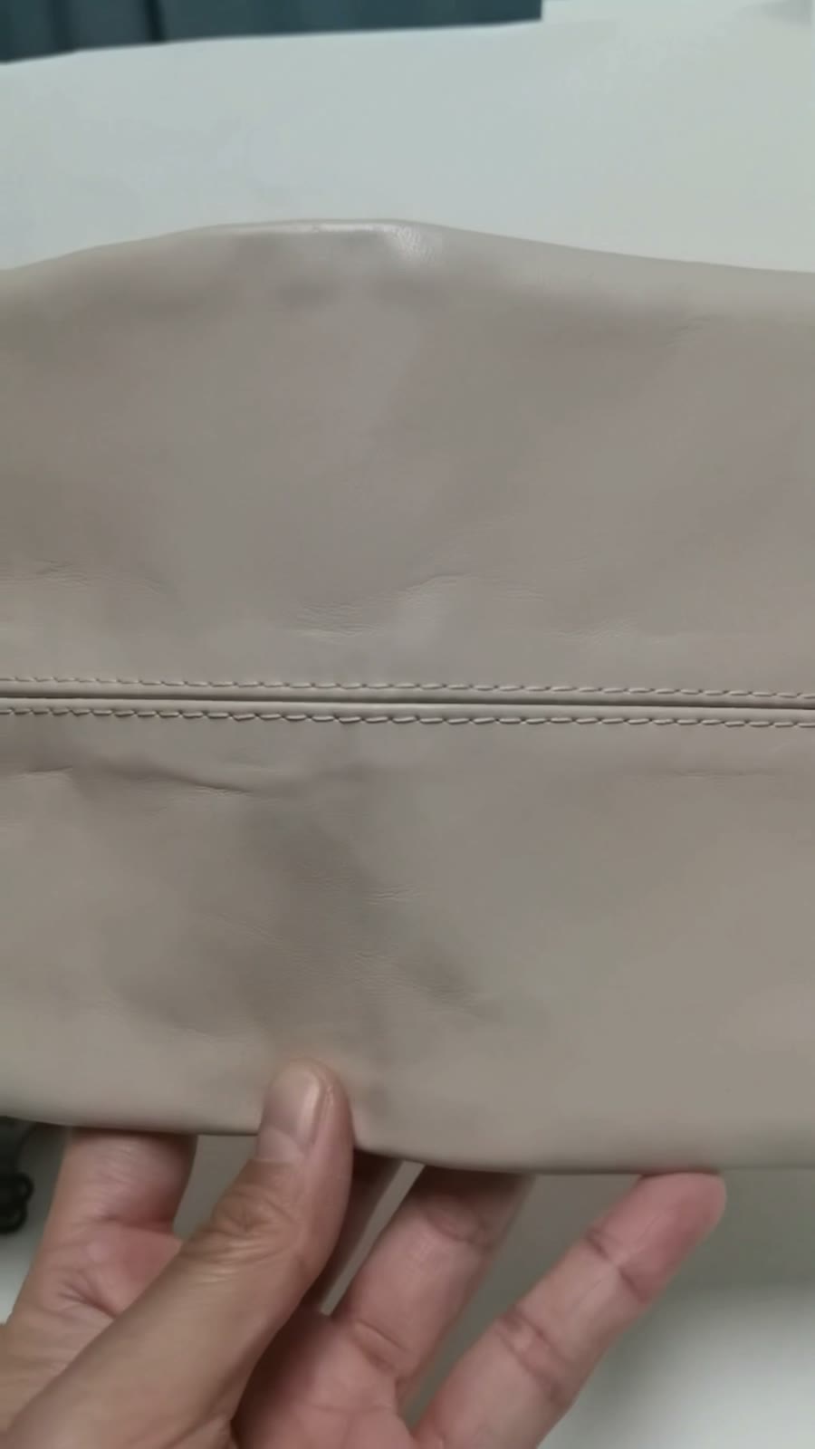 Handmade Sheepskin A7 Ring Binder Notebook Cover