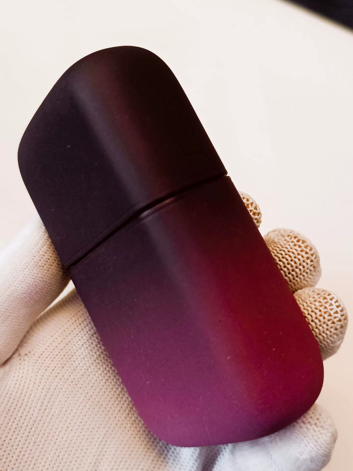 Violet Gradient Cowhide Cigar Case