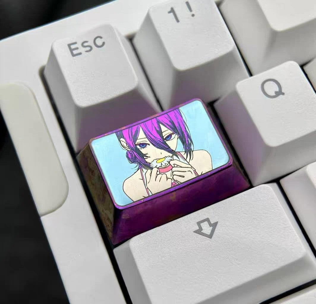Titanium Alloy 1.5u Anime Keycap