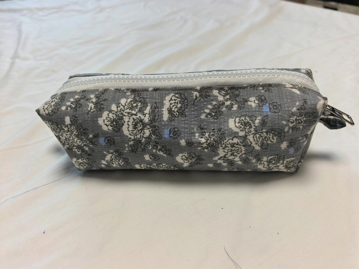 Handmade Floral Pencil Case Cosmetic Pouch
