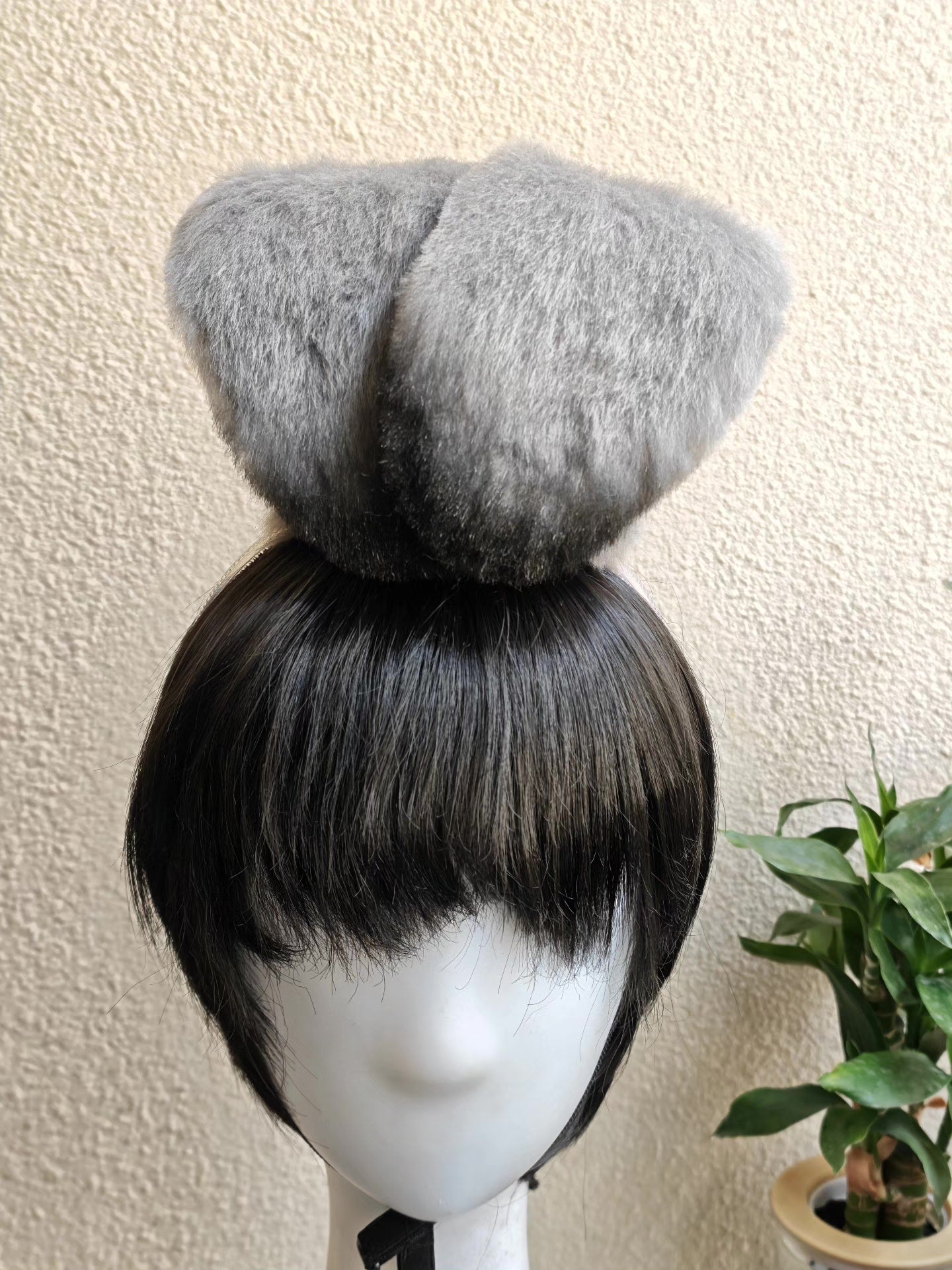 Handmade Judy Hopps Rabbit Ears Headband and Hair Clip Set