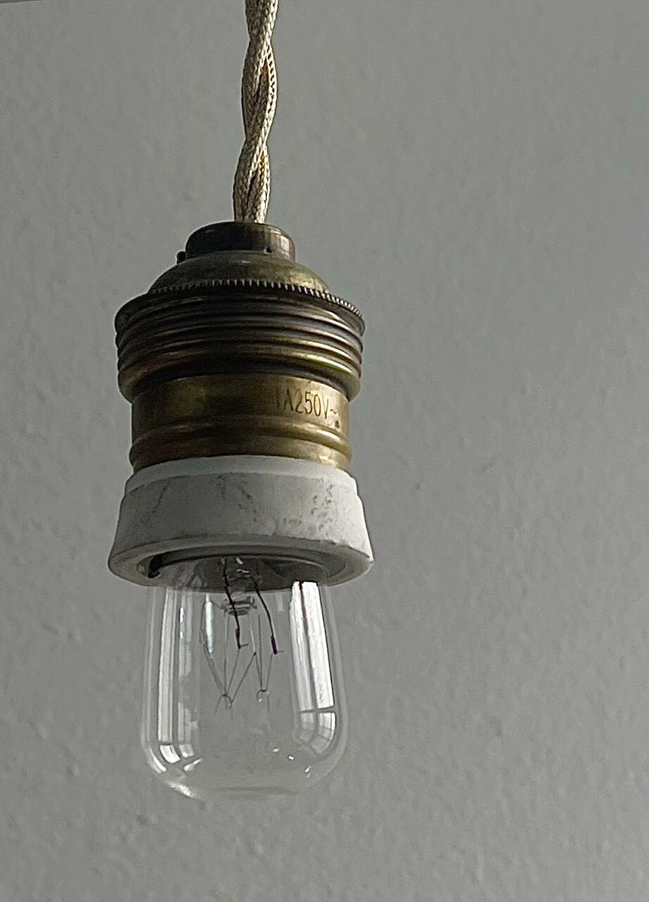 Vintage E27 Pendant Light Socket