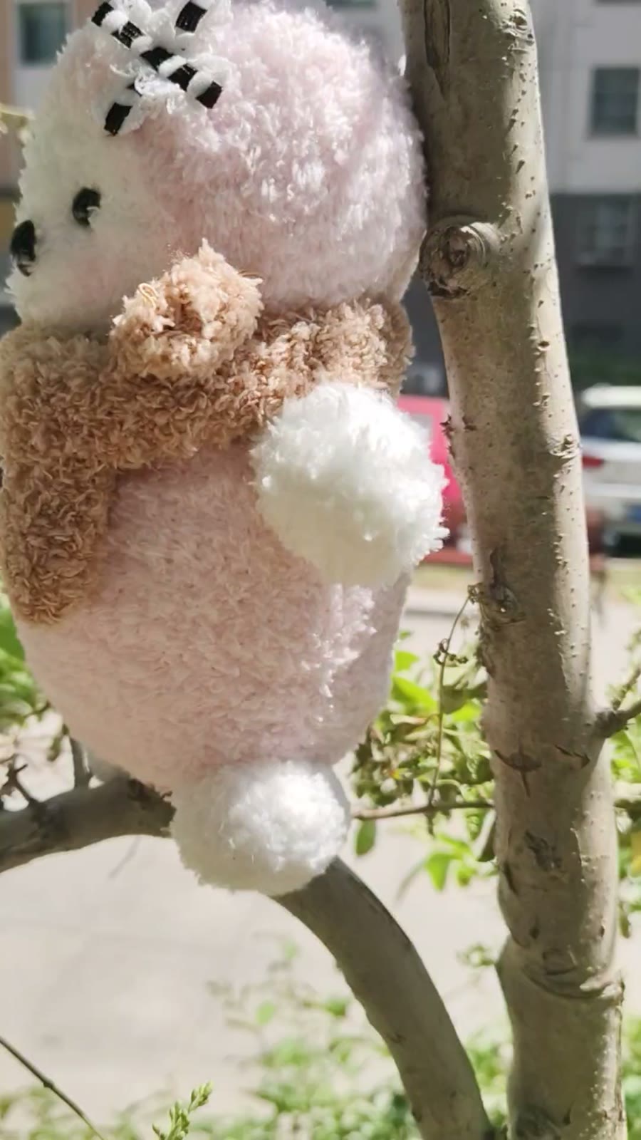 Hand Sewn Sock Doll Plush Figure