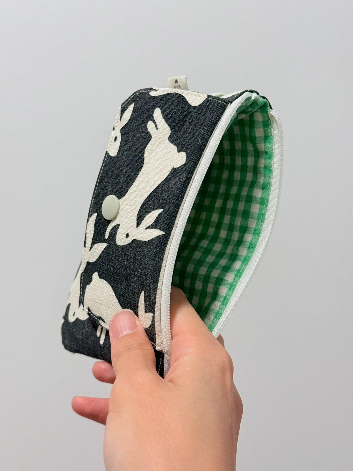 Handmade Cotton Travel Document Pouch