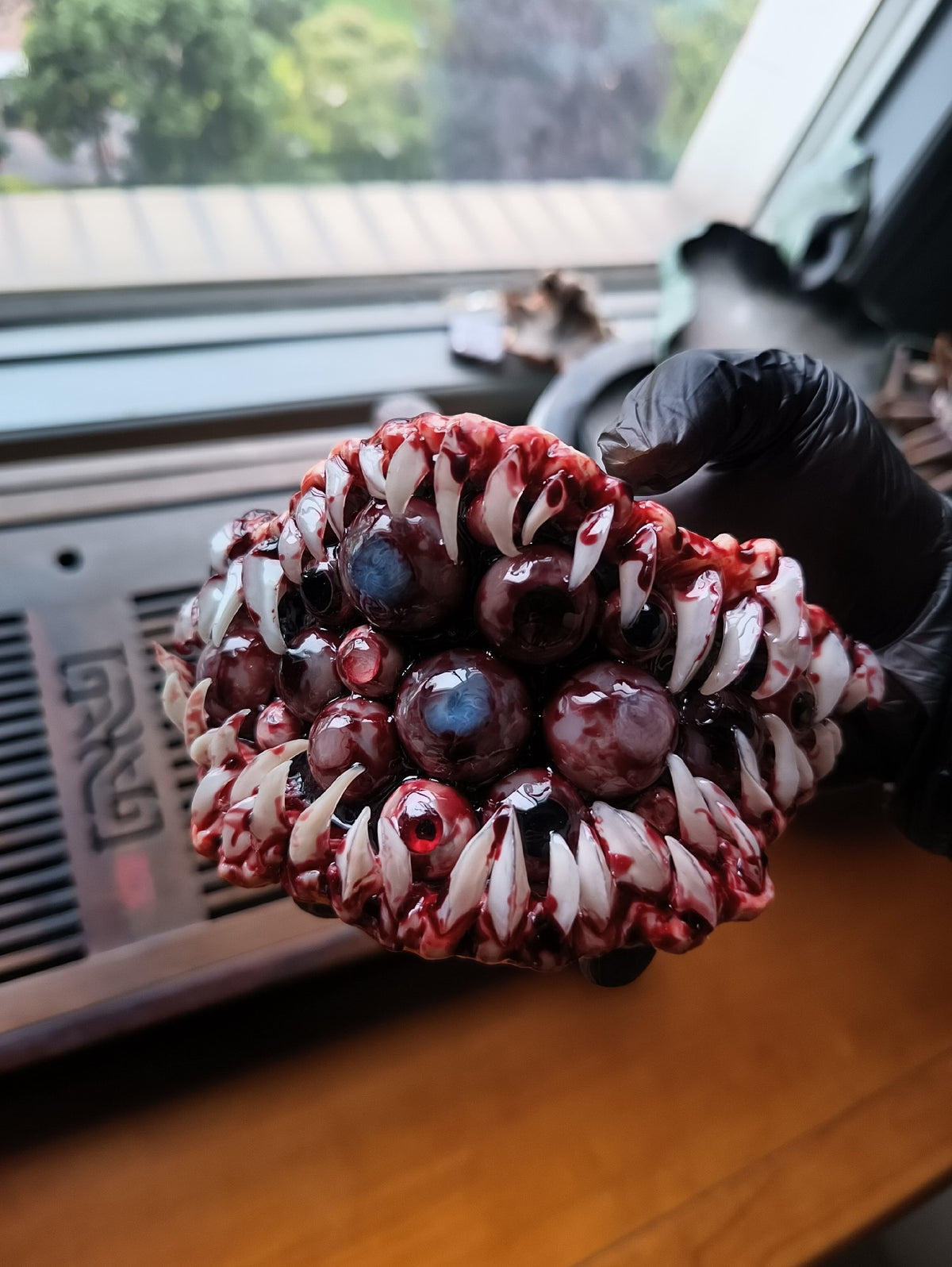 Eyeball Mask Resin Large Cup