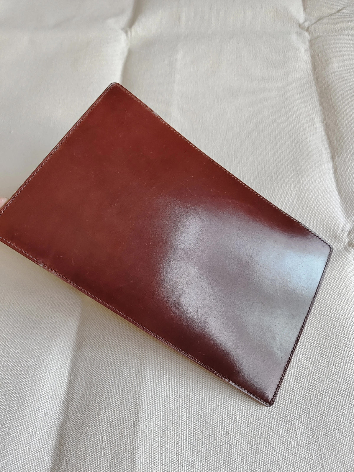A6 Horween Shell Cordovan Notebook Cover