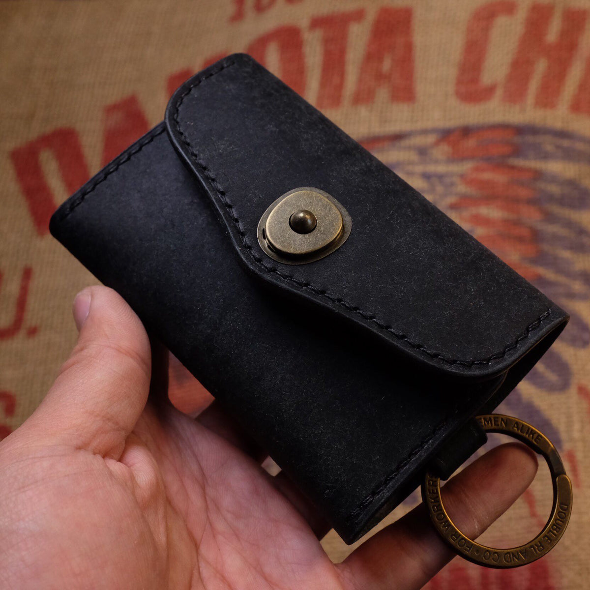 Italian Pueblo Leather Key Wallet