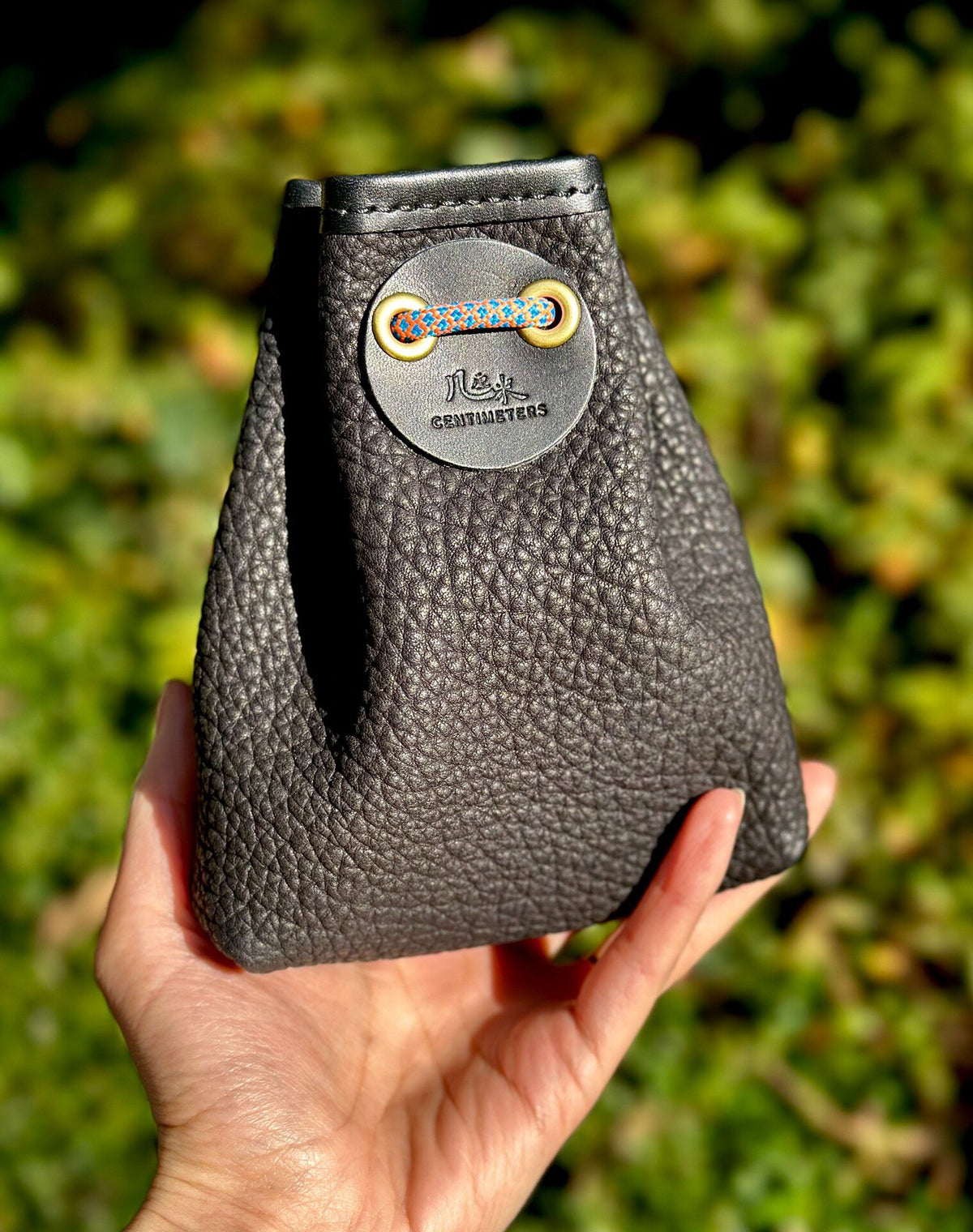 Handcrafted Leather Storage Pouch Wild Cowhide
