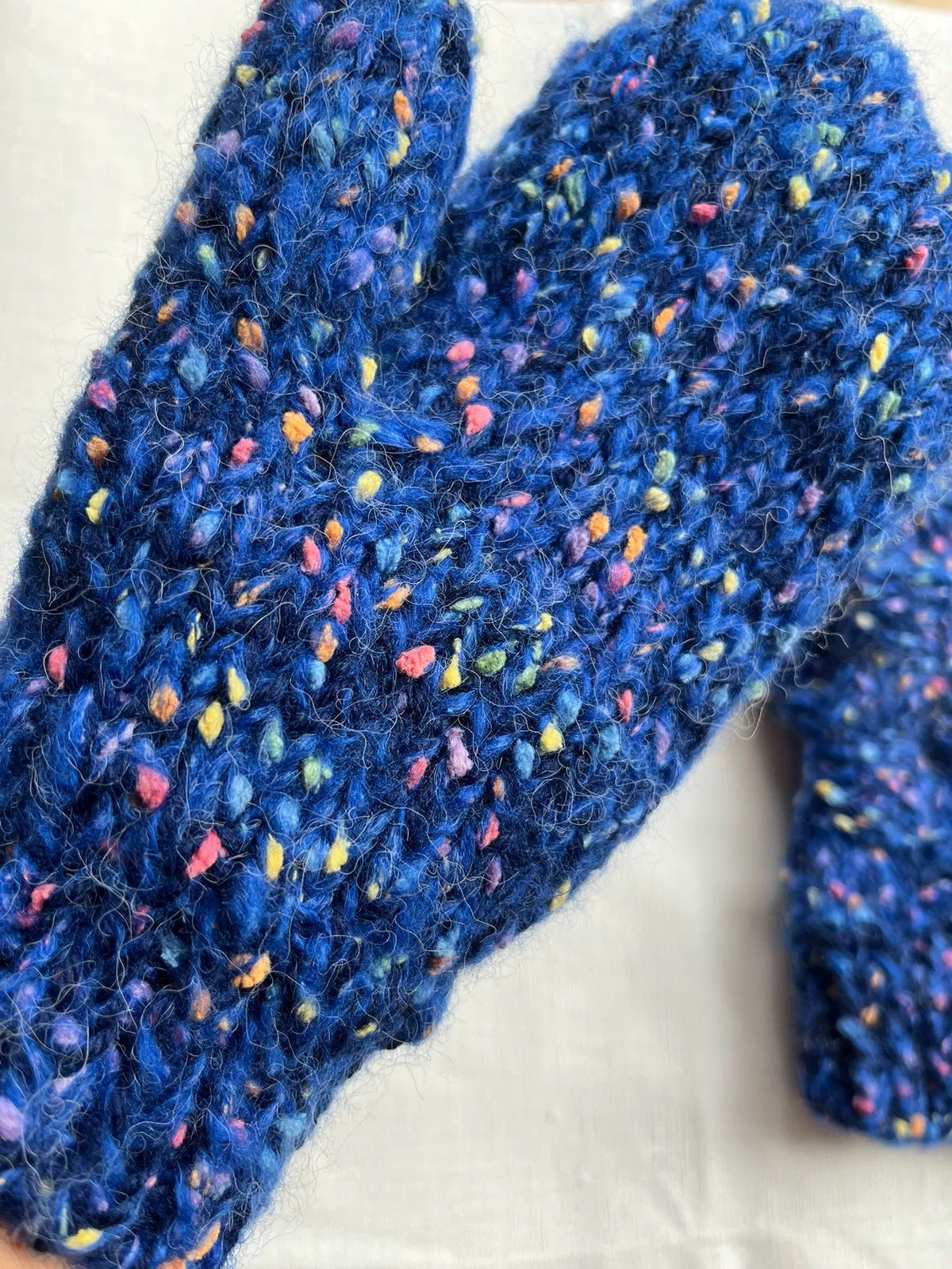 Guanti senza dita Unisex in Lana Pura Fatti a Mano