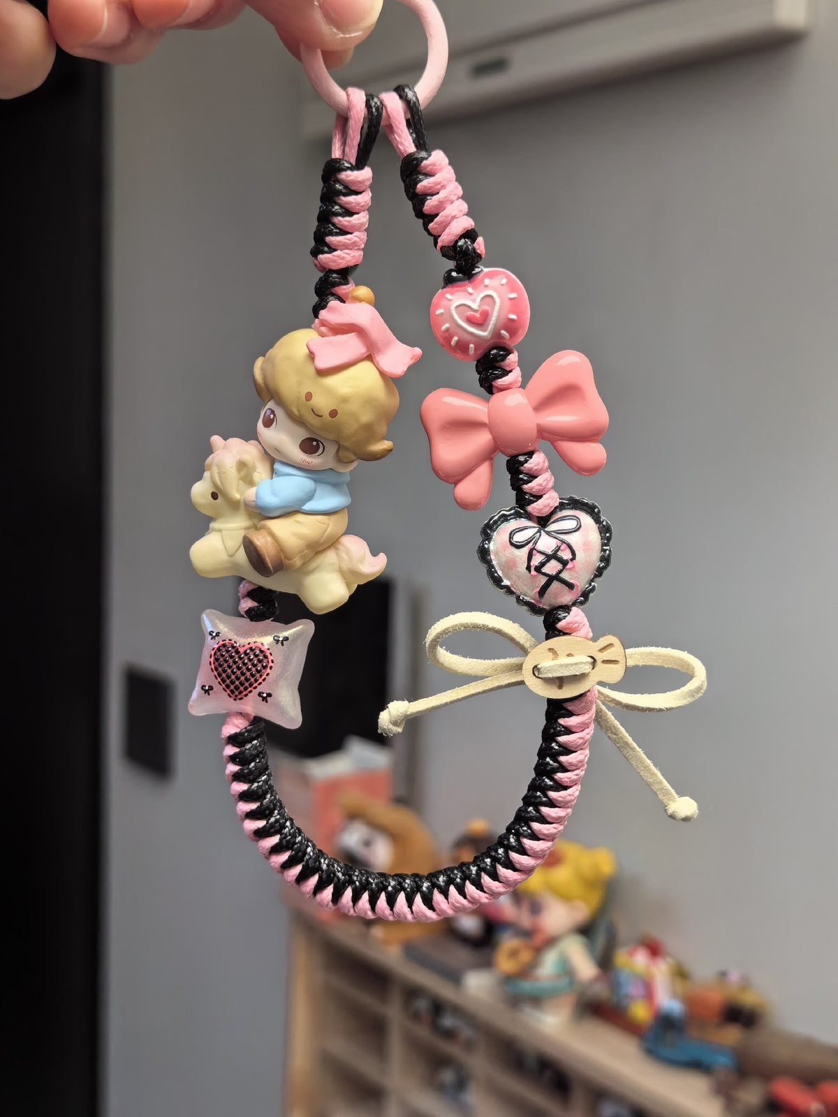 Dimoo Fifteen Anniversary Braided Phone Strap Charm