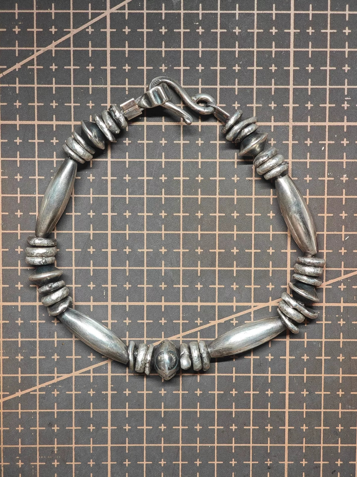 925 Silber Navajo Armband 22,9 cm