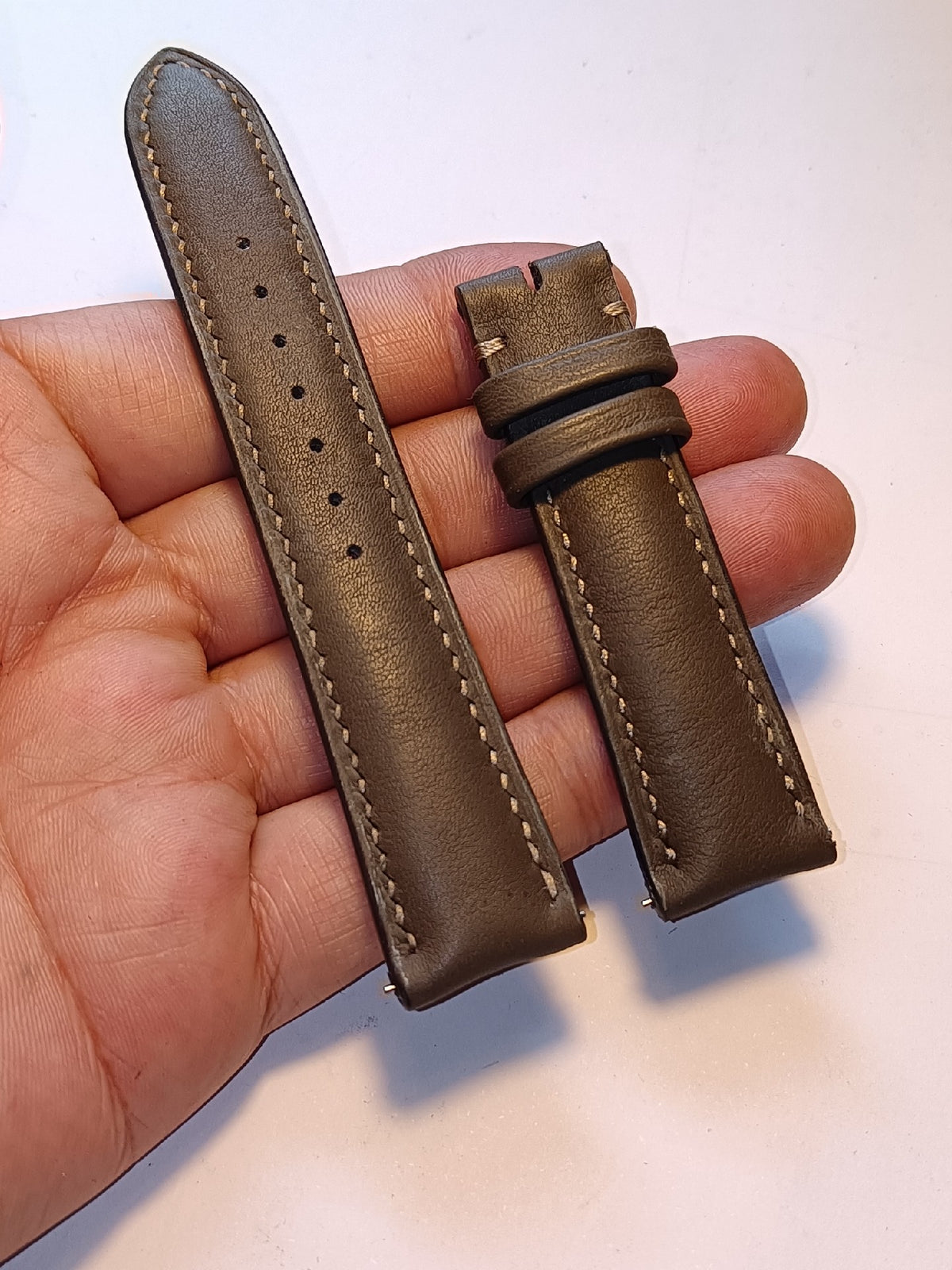 Swift Leather Watch Strap Quick Release