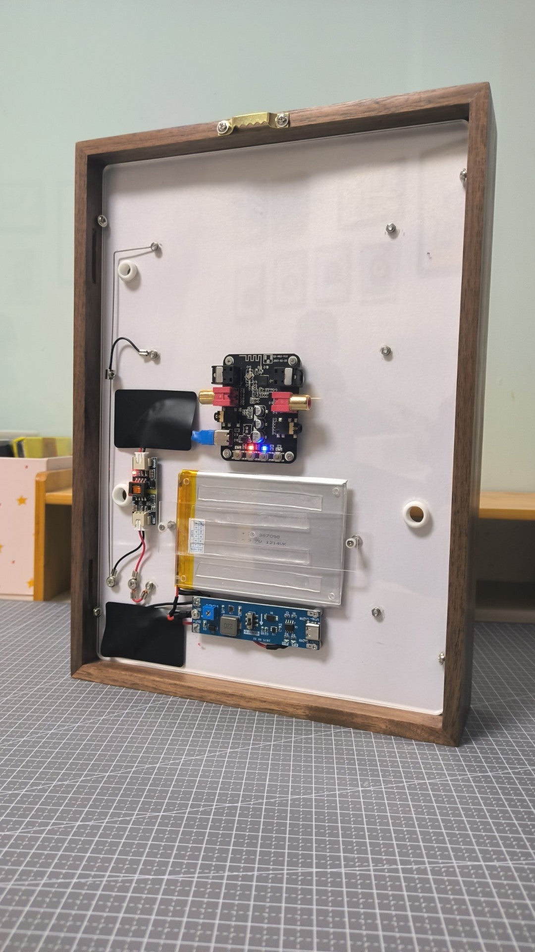 Ingelijste displaykit met Panasonic cd-spelermechanisme