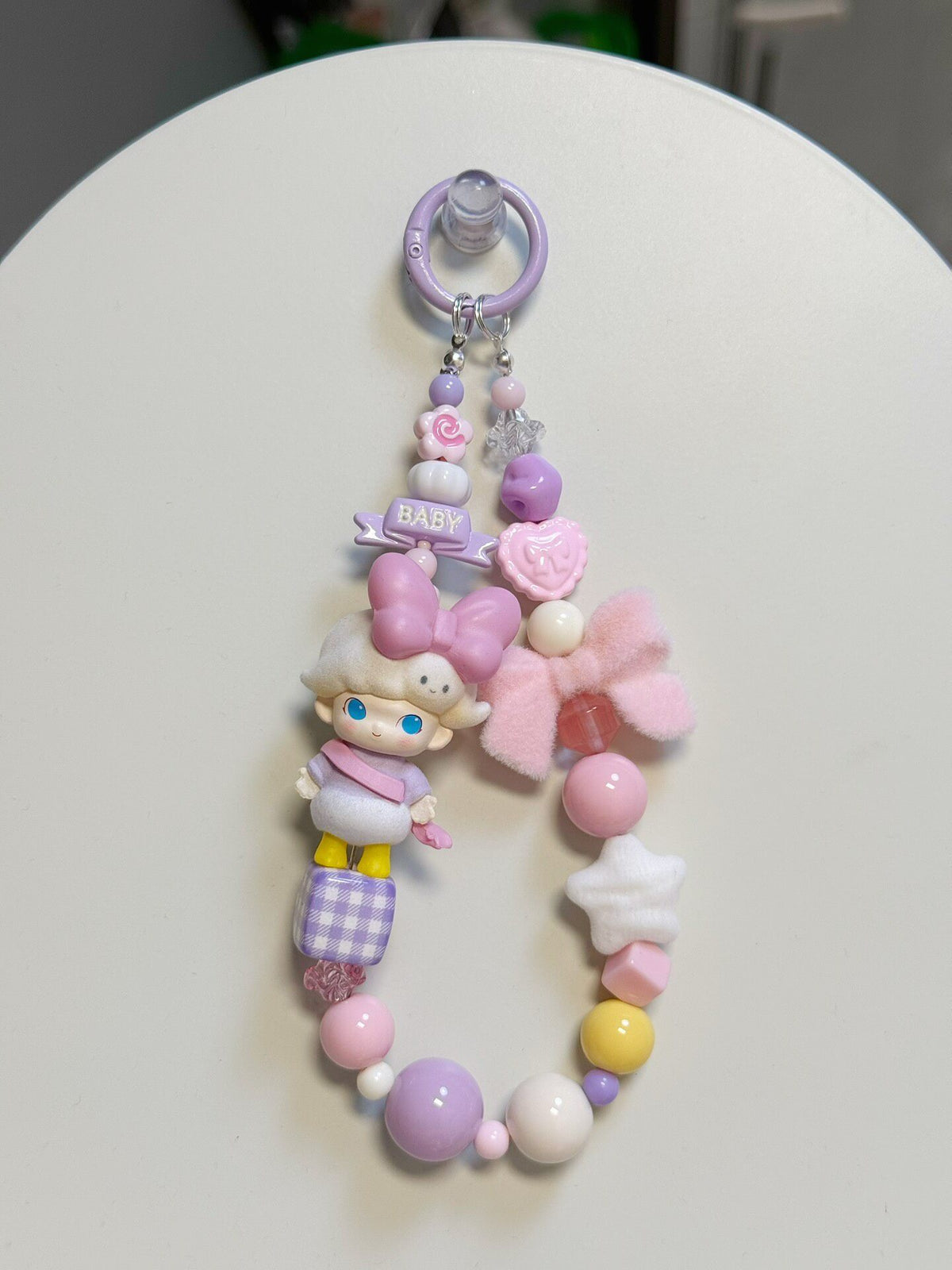 Dimoo Modified Figurine Phone Charm Pastel