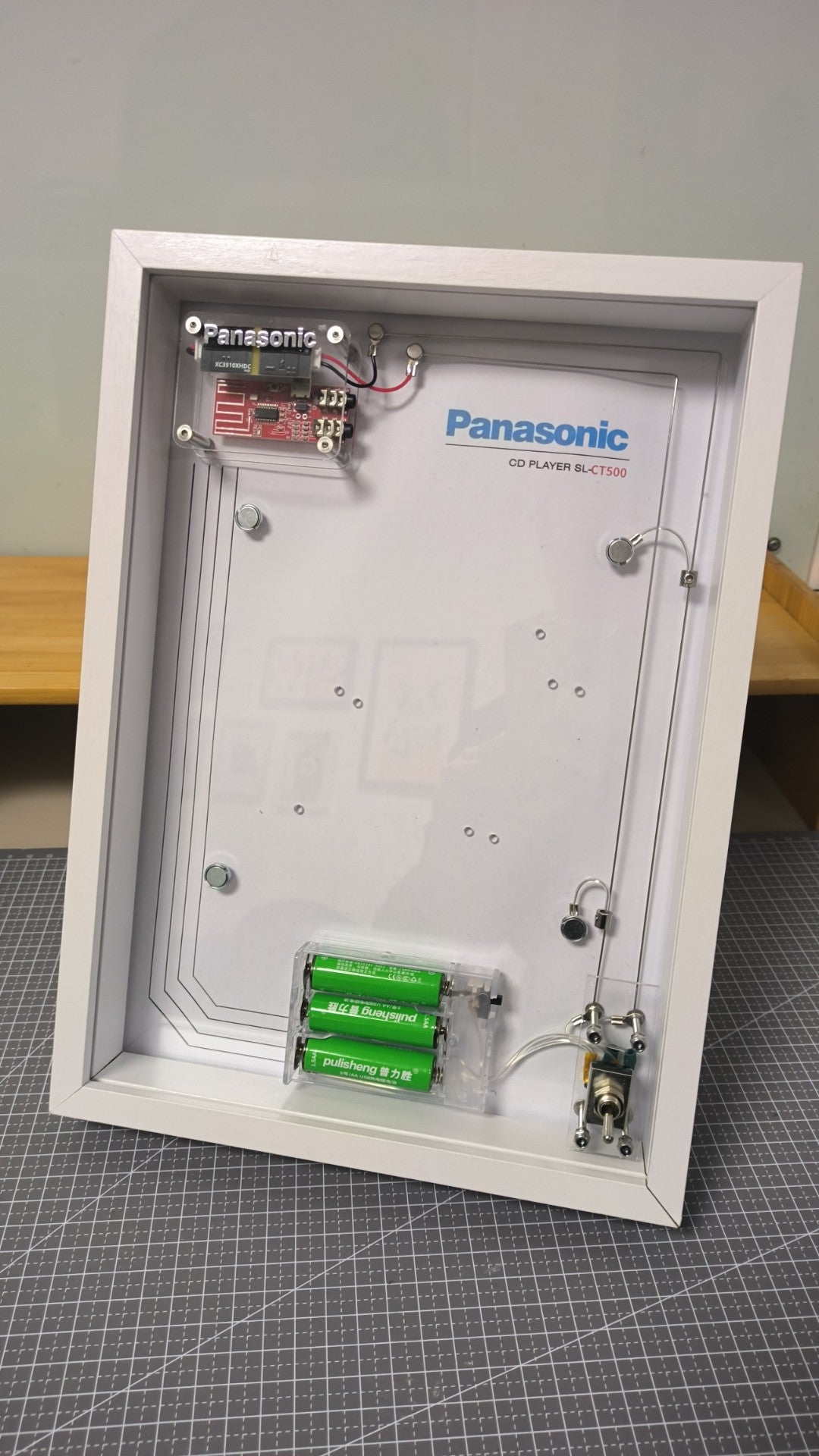 Panasonic CD Player SL-CT500 Exposed Circuit Board