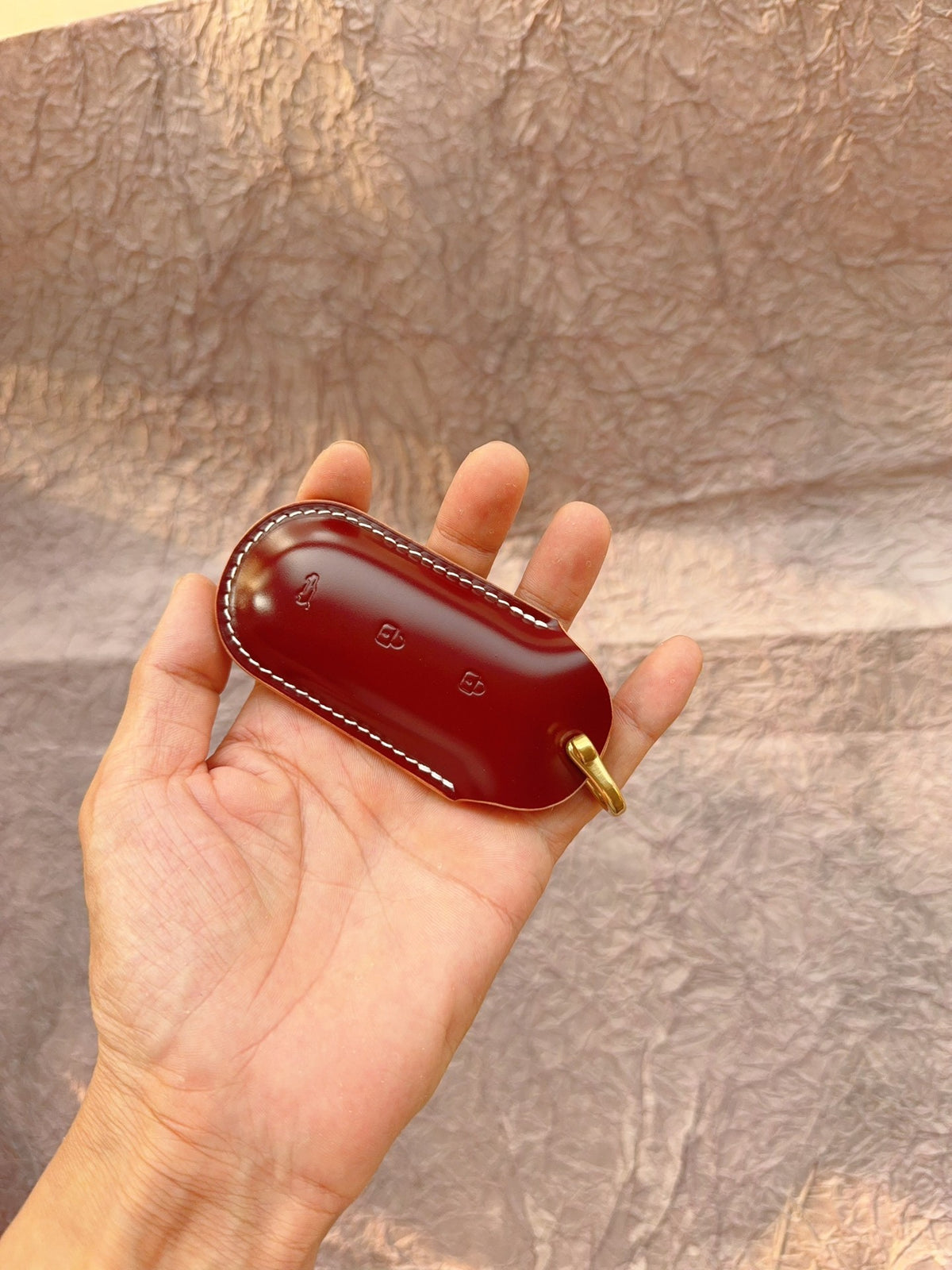 Handmade Shell Cordovan Li Auto Key Case