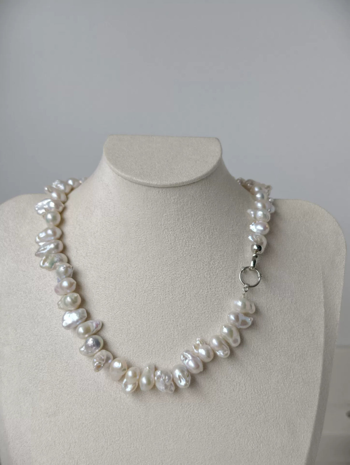 Small Baroque Freshwater Pearl Necklace