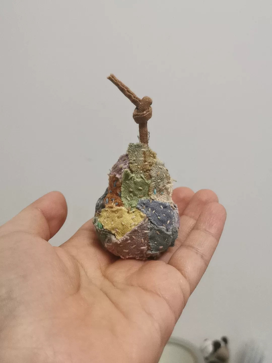 ハンドメイド パッチワーク ひょうたんの吊るしオーナメント