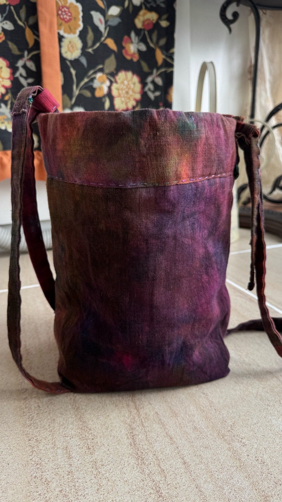 Handwoven Plant Dyed Crossbody Bag