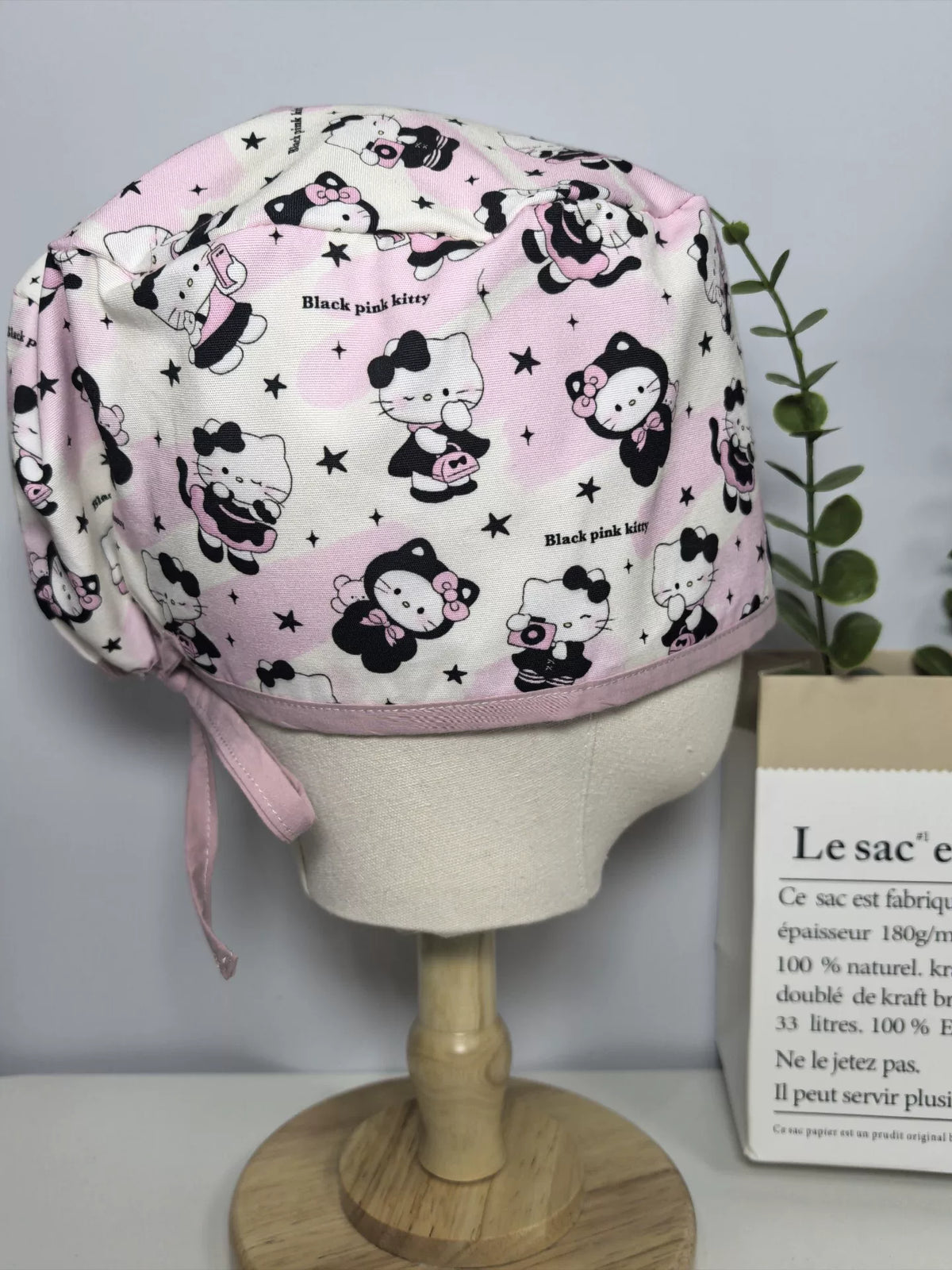 Puur Katoenen Bouffant Scrub Cap
