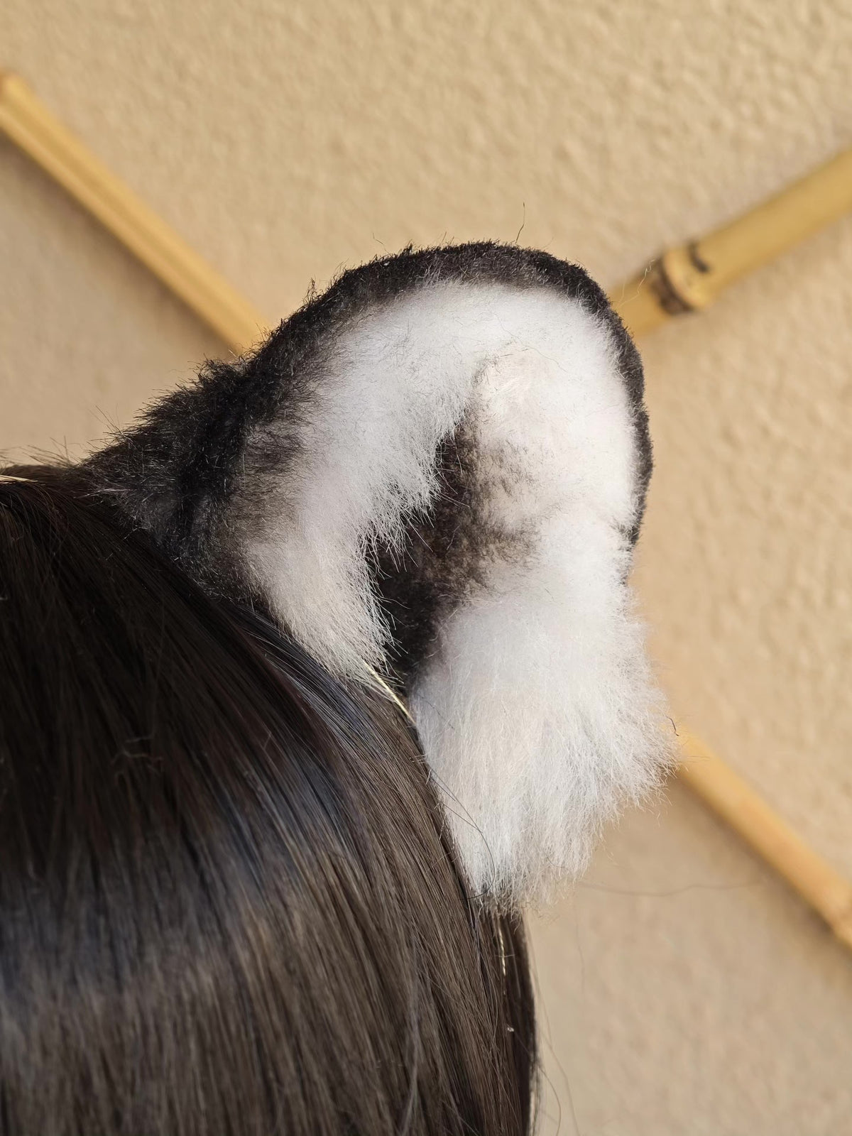 Realistic Snow Leopard Faux Fur Cosplay Ears