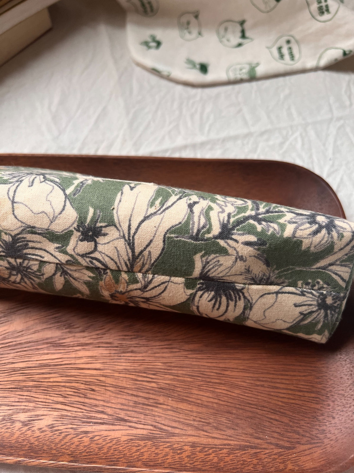 Botanical Print Fabric Pencil Case