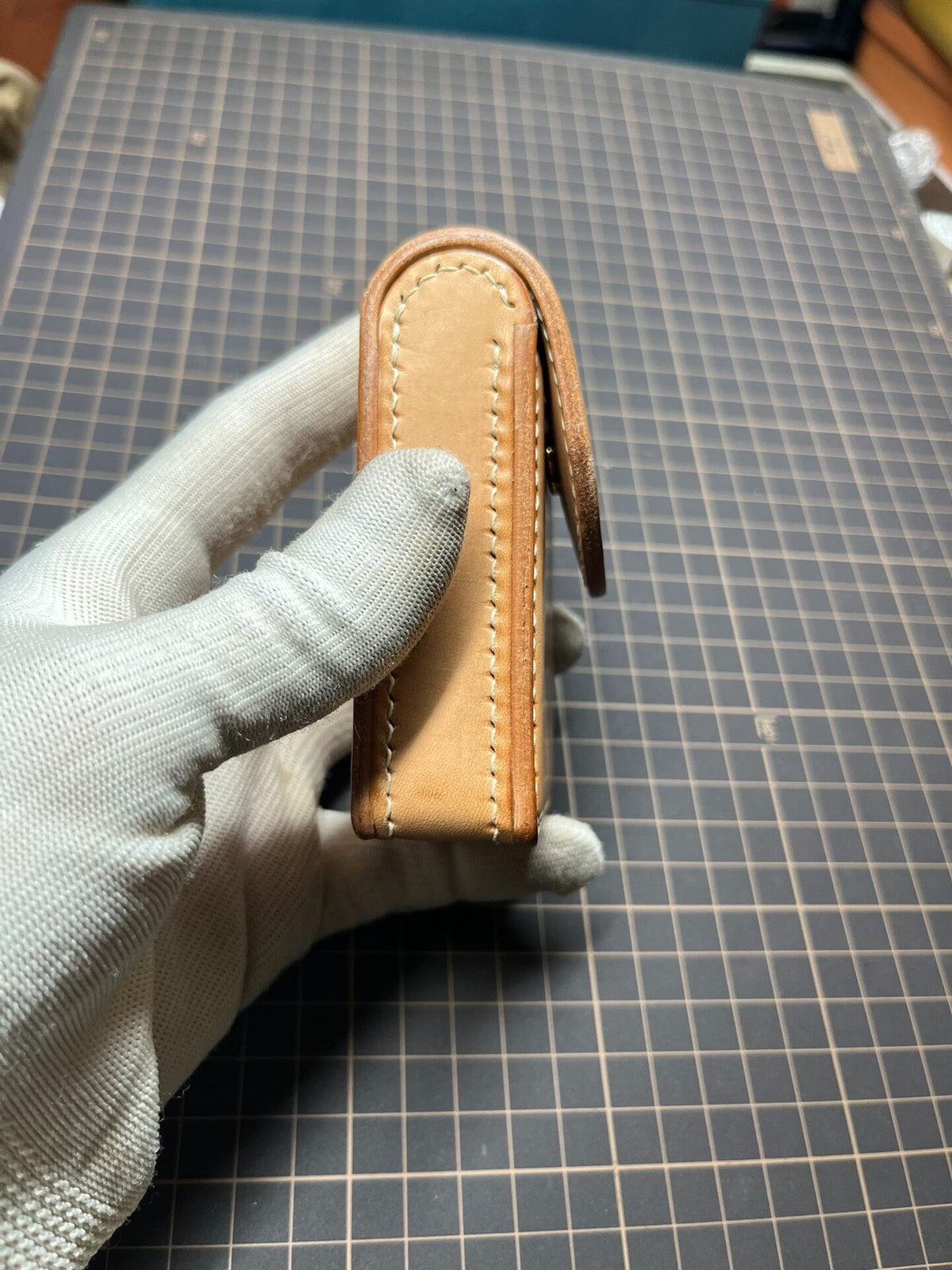 Vegetable Tanned Leather Cigarette Case