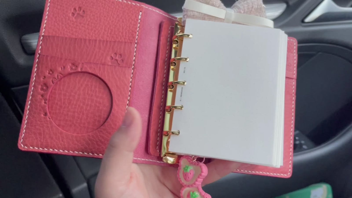 Mbox Leather A8 Loose Leaf Binder