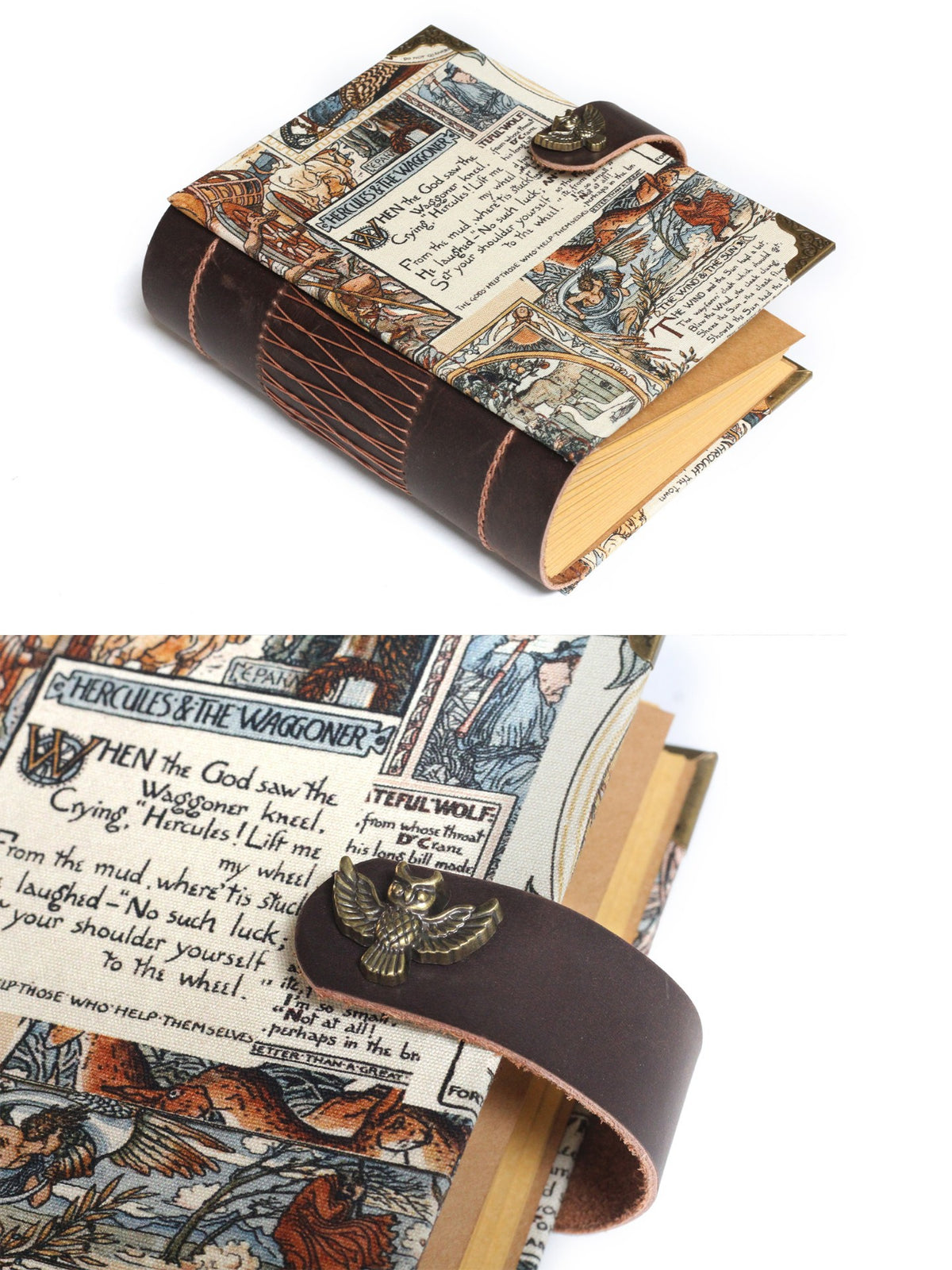 Greek Mythology Handcrafted Journal