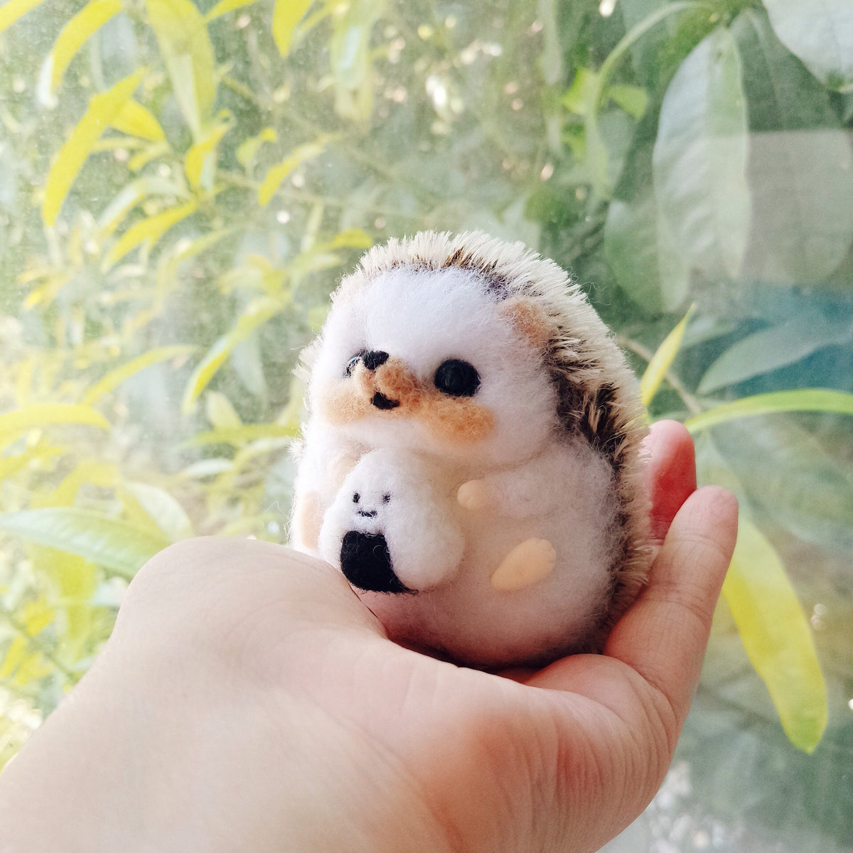 Wool Felt Hedgehog Doll for Blythe Holala
