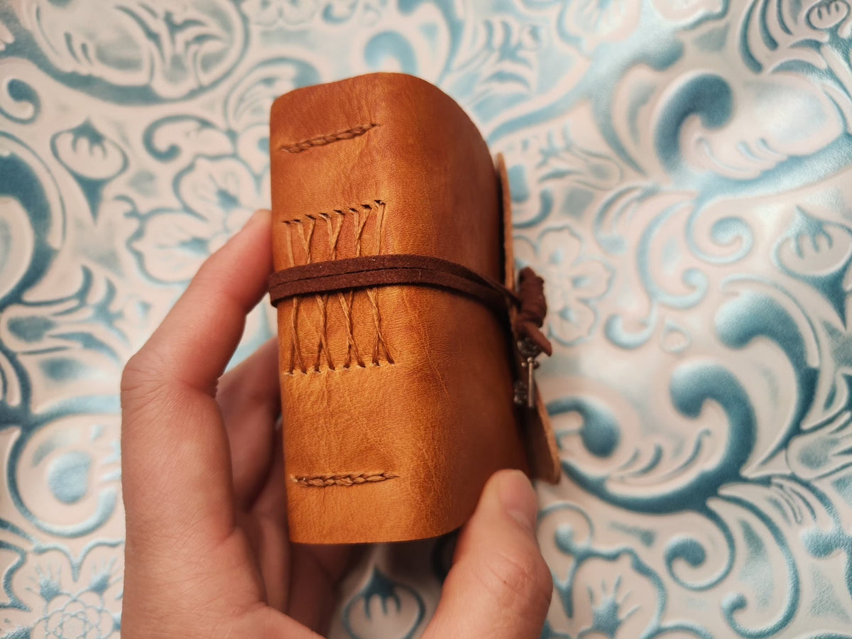 Handcrafted Leather Notebook with 192 Pages