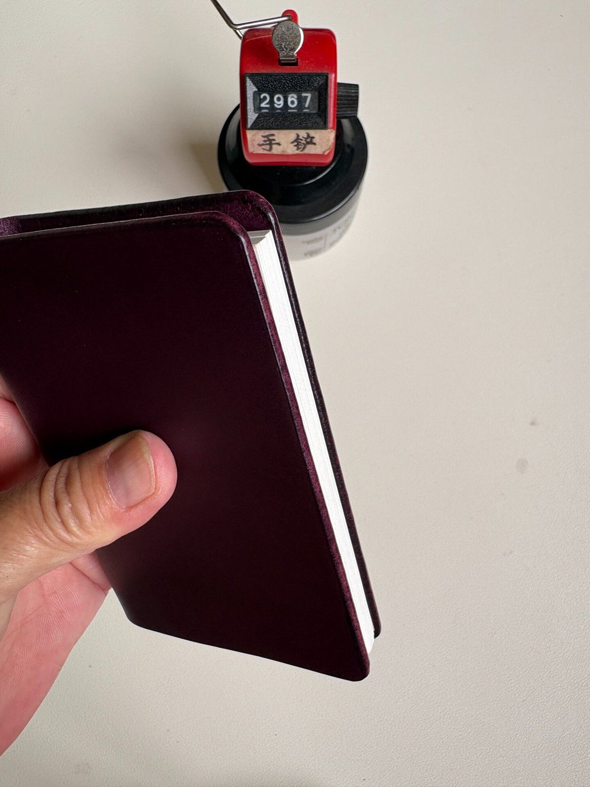 Handmade Buttero Leather M5 Six Ring Binder