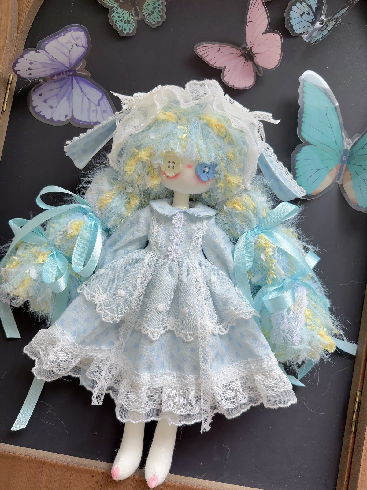 ハンドメイド アートドール ボタン関節
