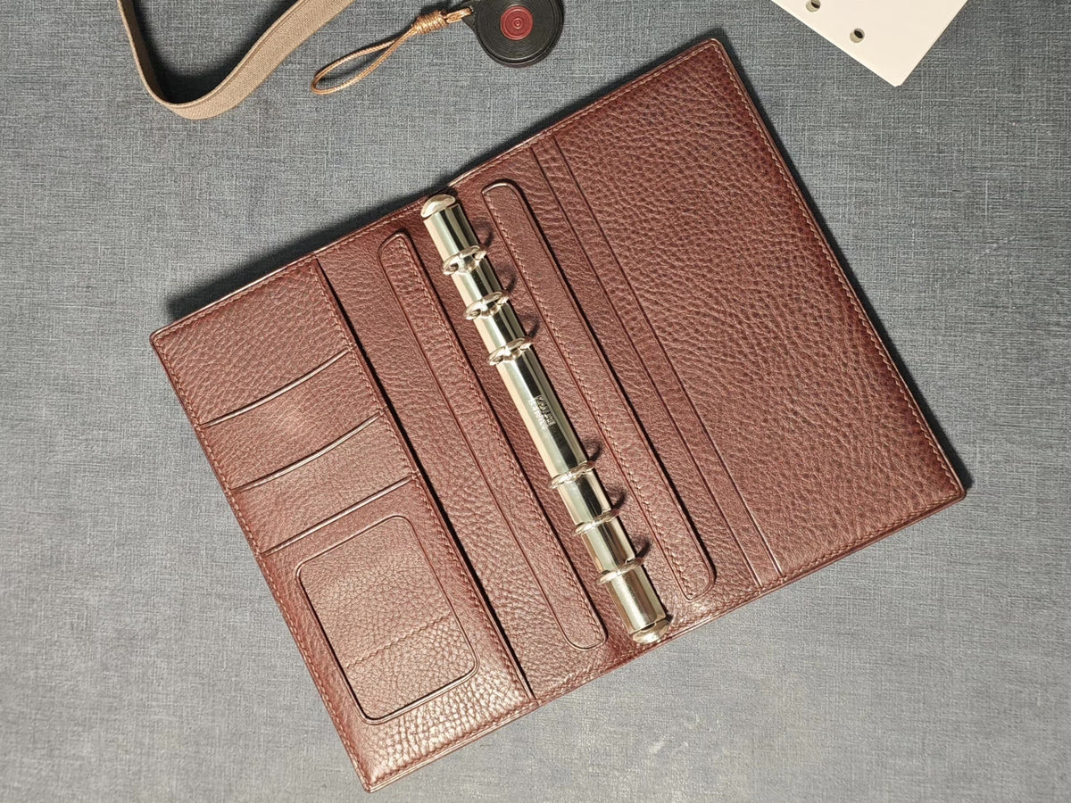 A6 Horween Leather Binder Notebook