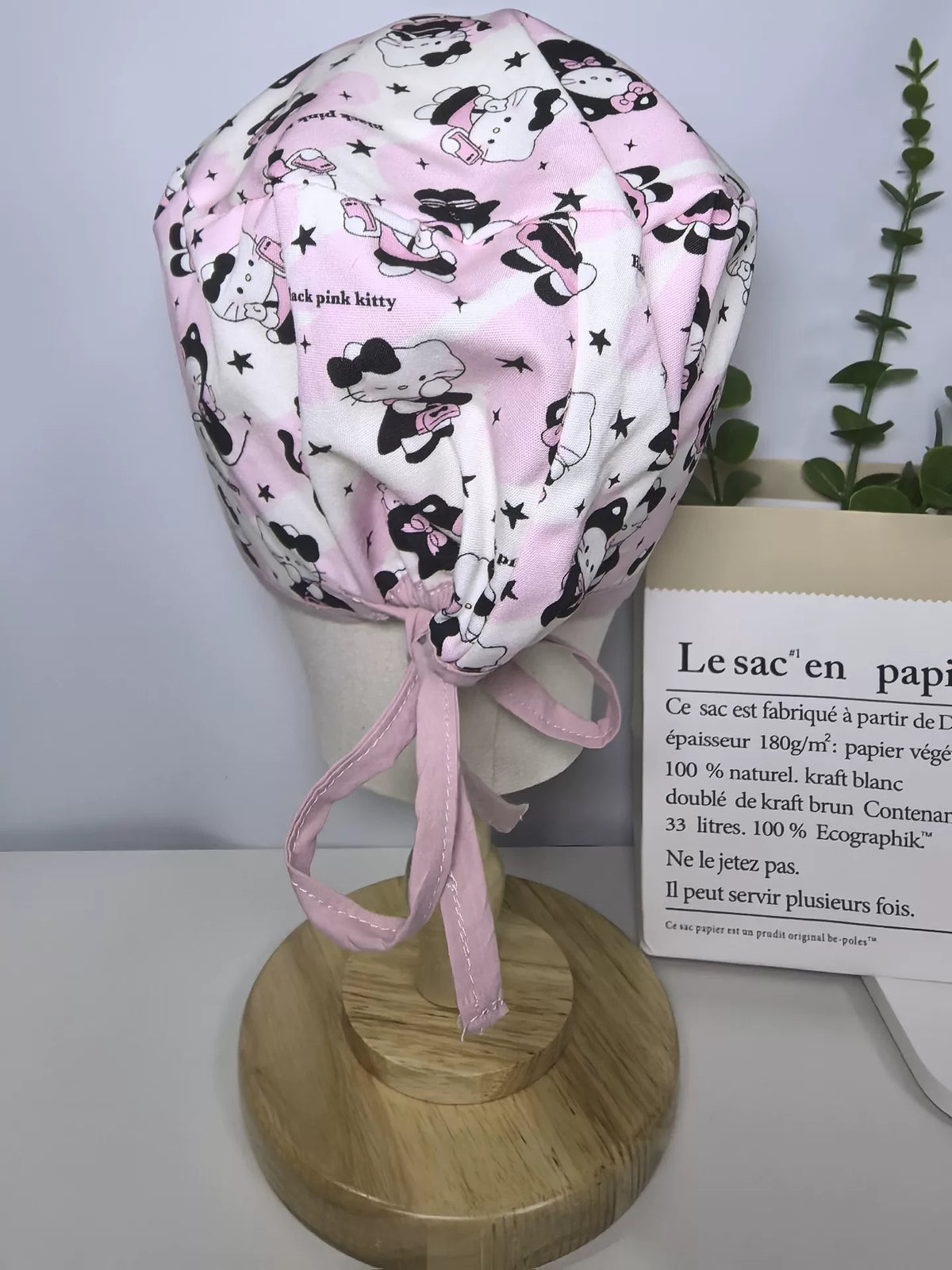 Puur Katoenen Bouffant Scrub Cap