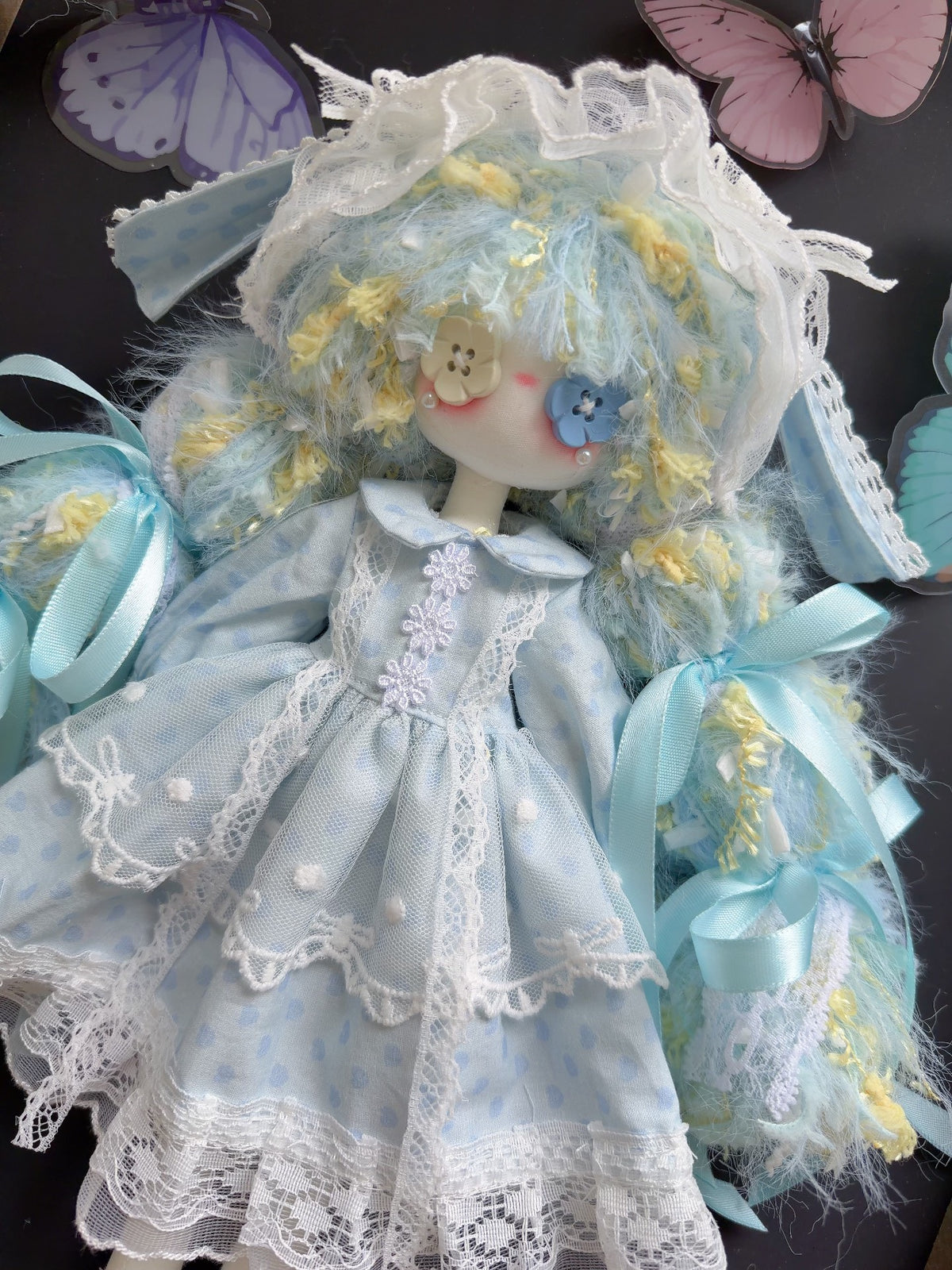 ハンドメイド アートドール ボタン関節