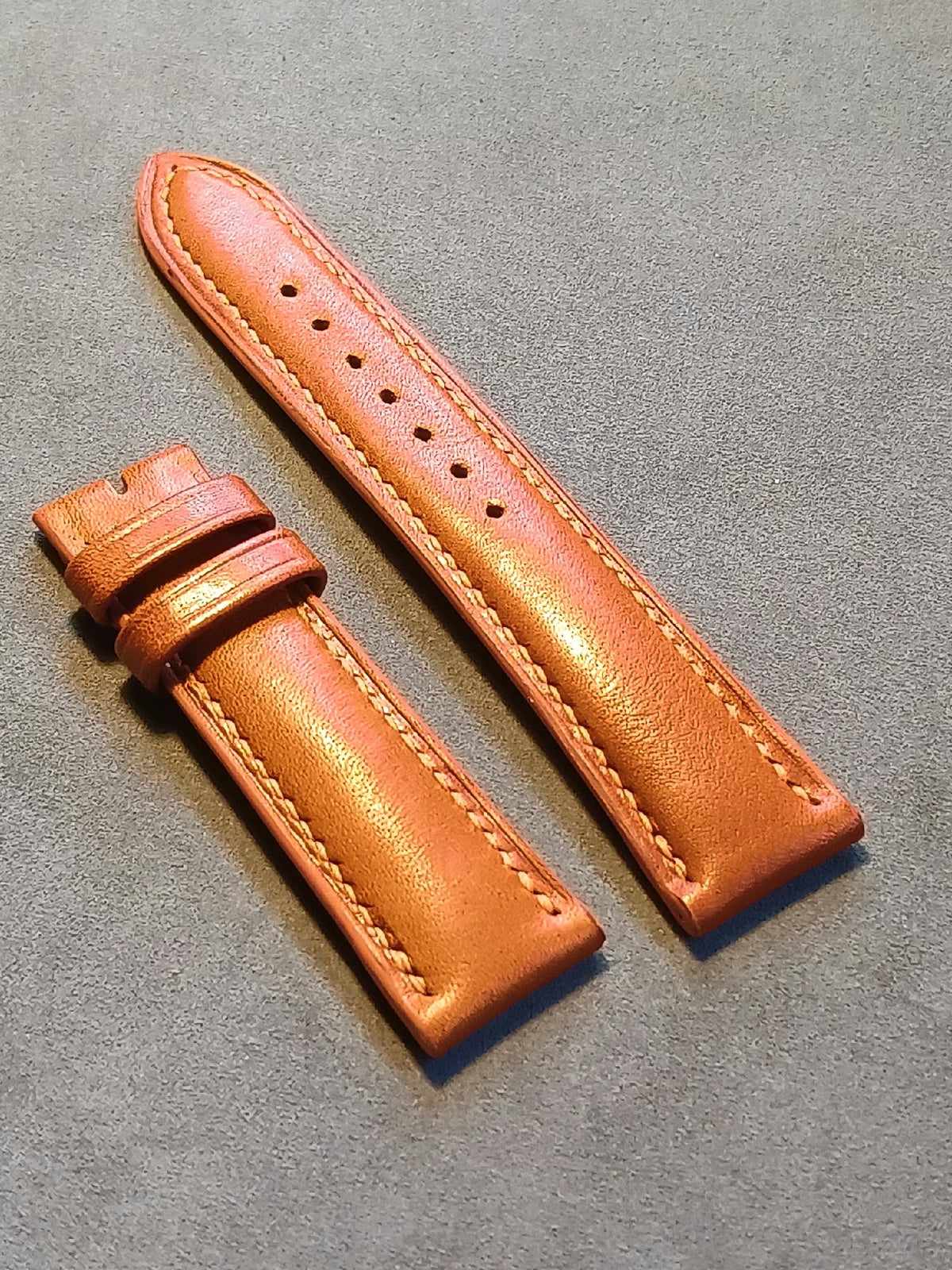 Handmade Leather Watch Strap Bahania Cowhide