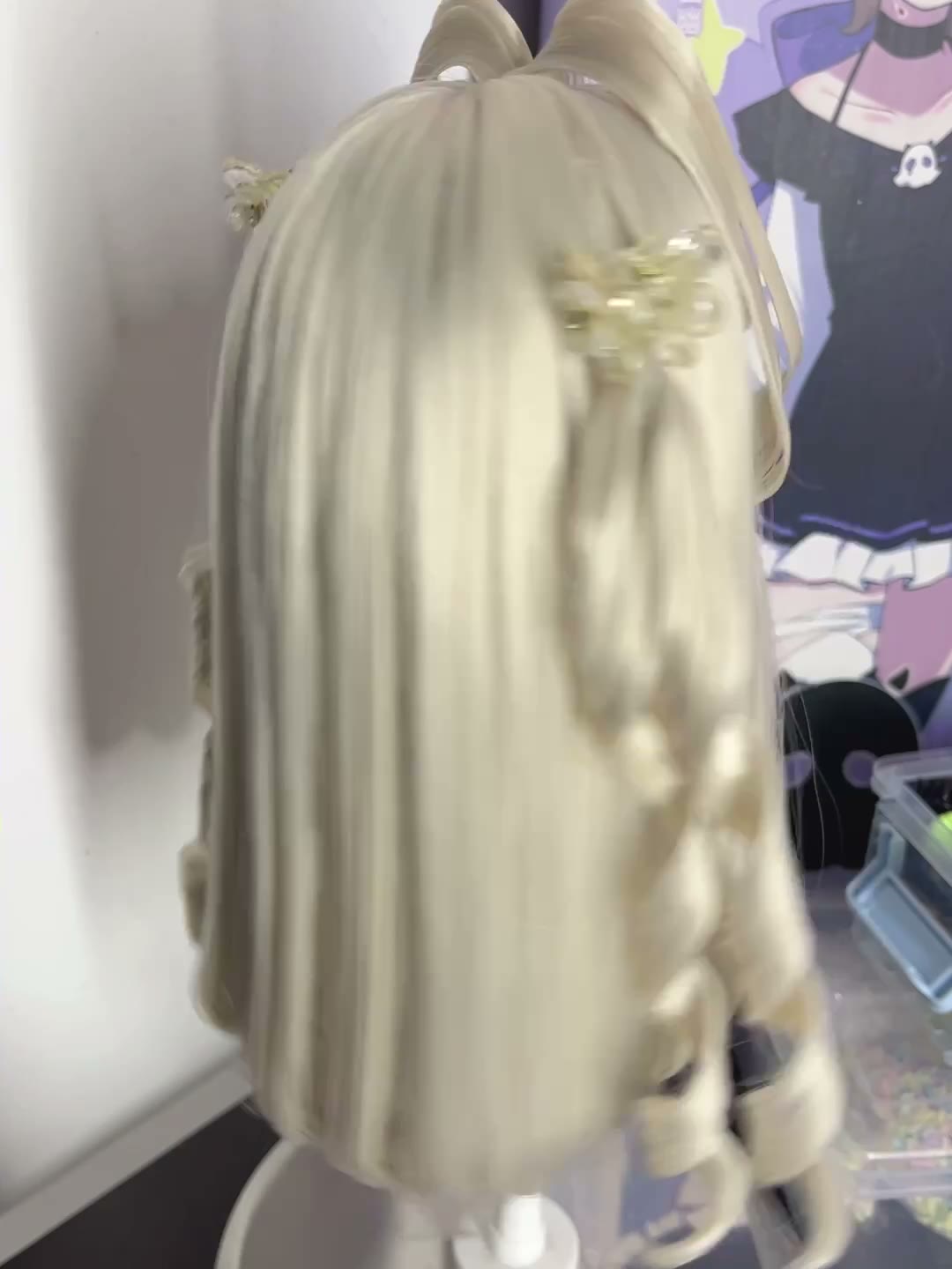 Small Doll Full Coverage Blonde Wig