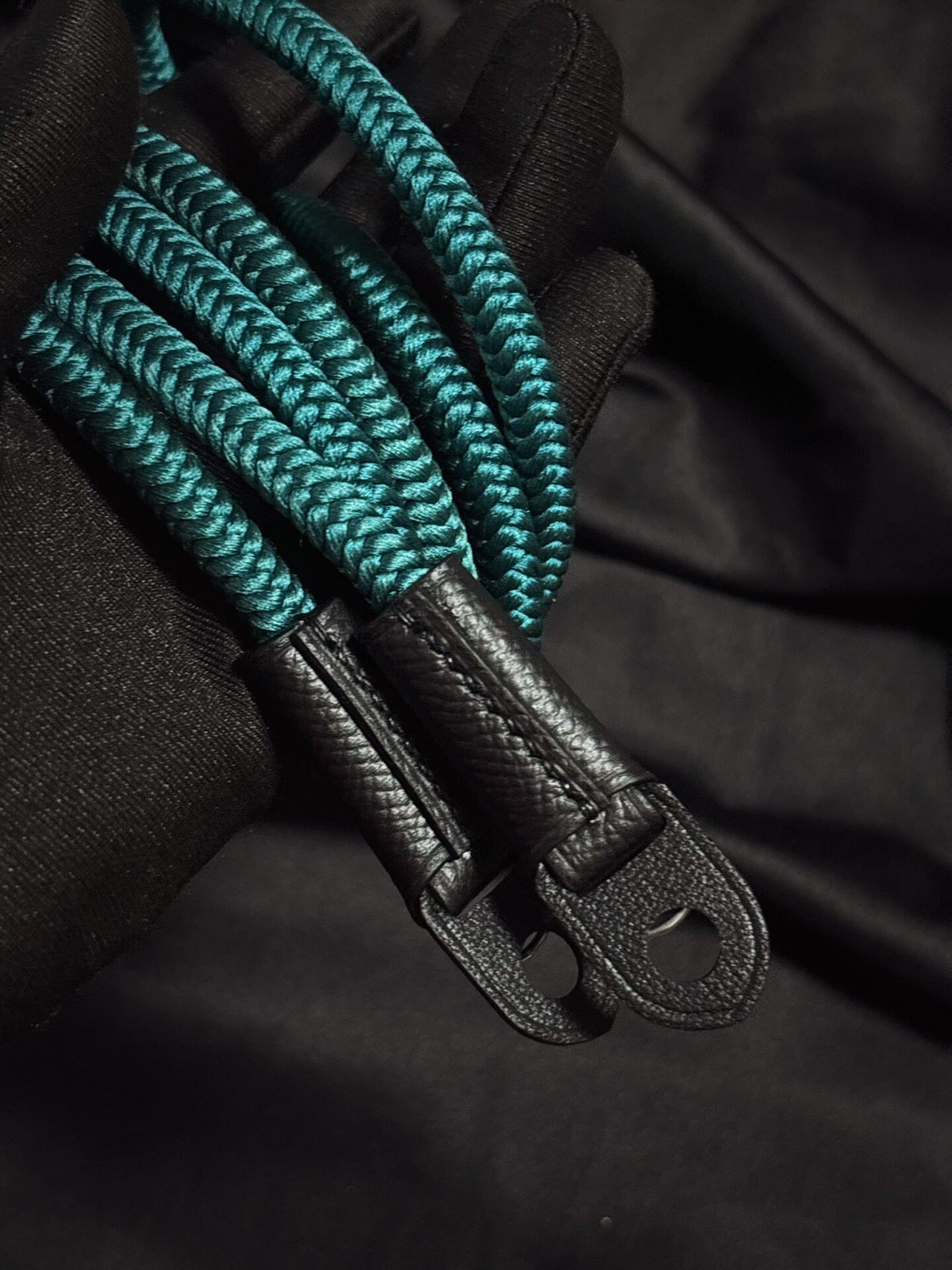 Peacock Blue Camera Shoulder Strap