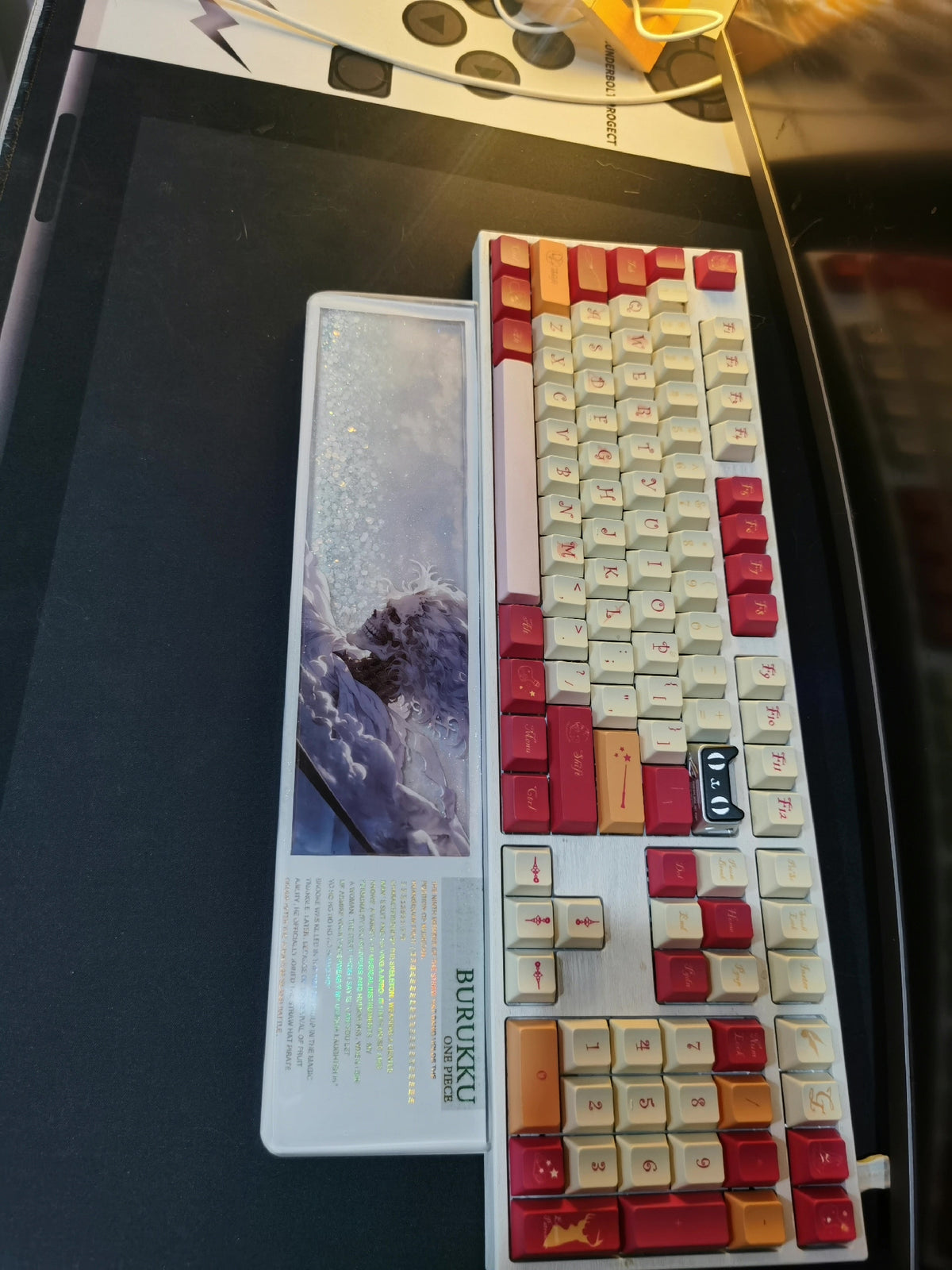One Piece Brook Quicksand Keyboard Wrist Rest