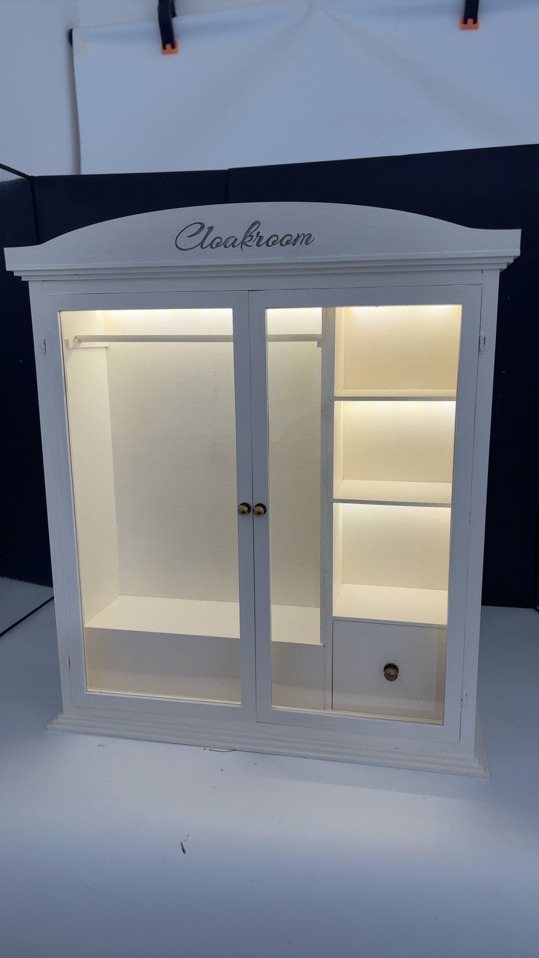 Miniatuur Kaperkast met LED-verlichting