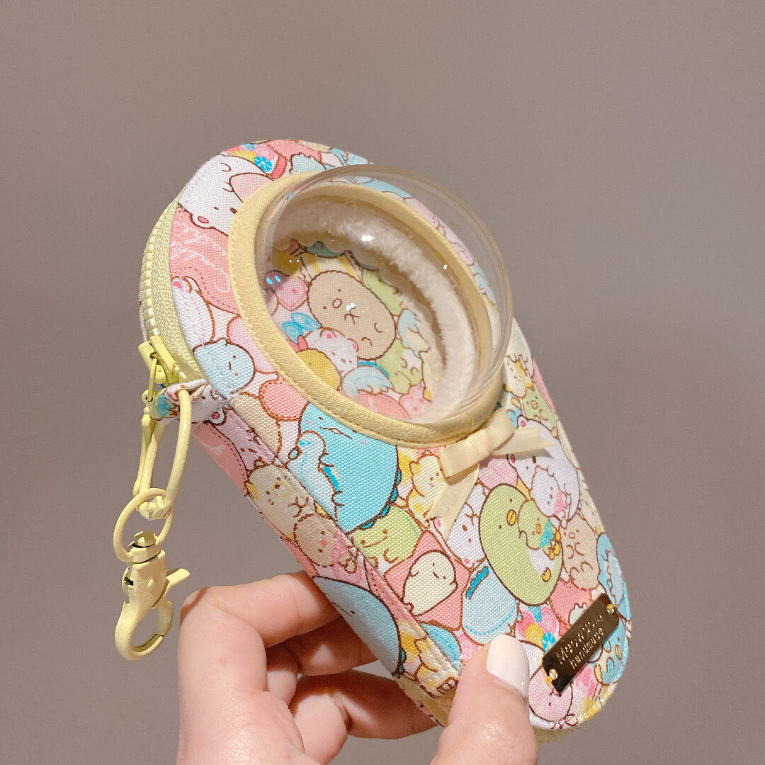 Handmade Doll Carrying Case with Viewing Window