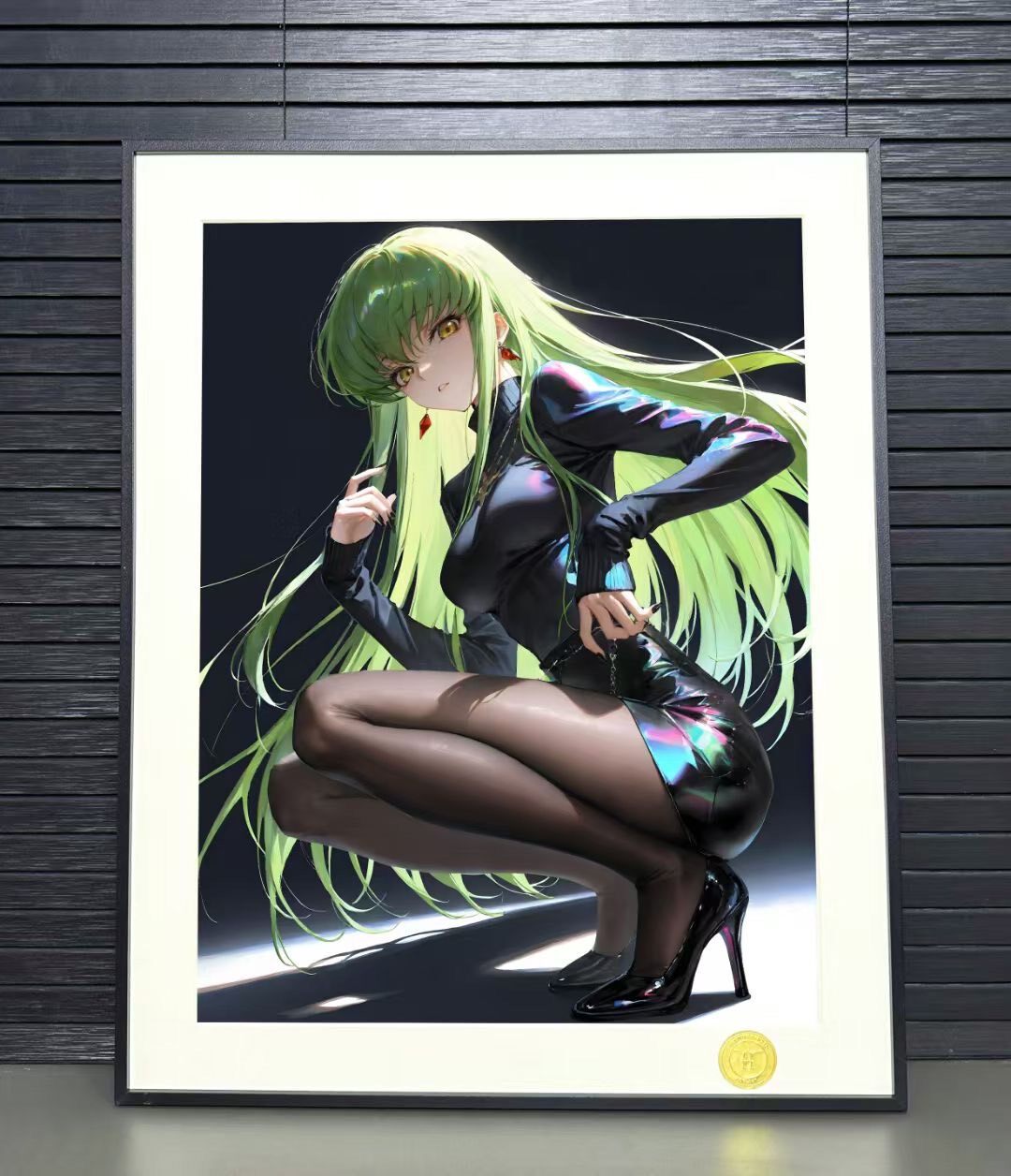 Code Geass C.C. Framed Art Print 40x50cm