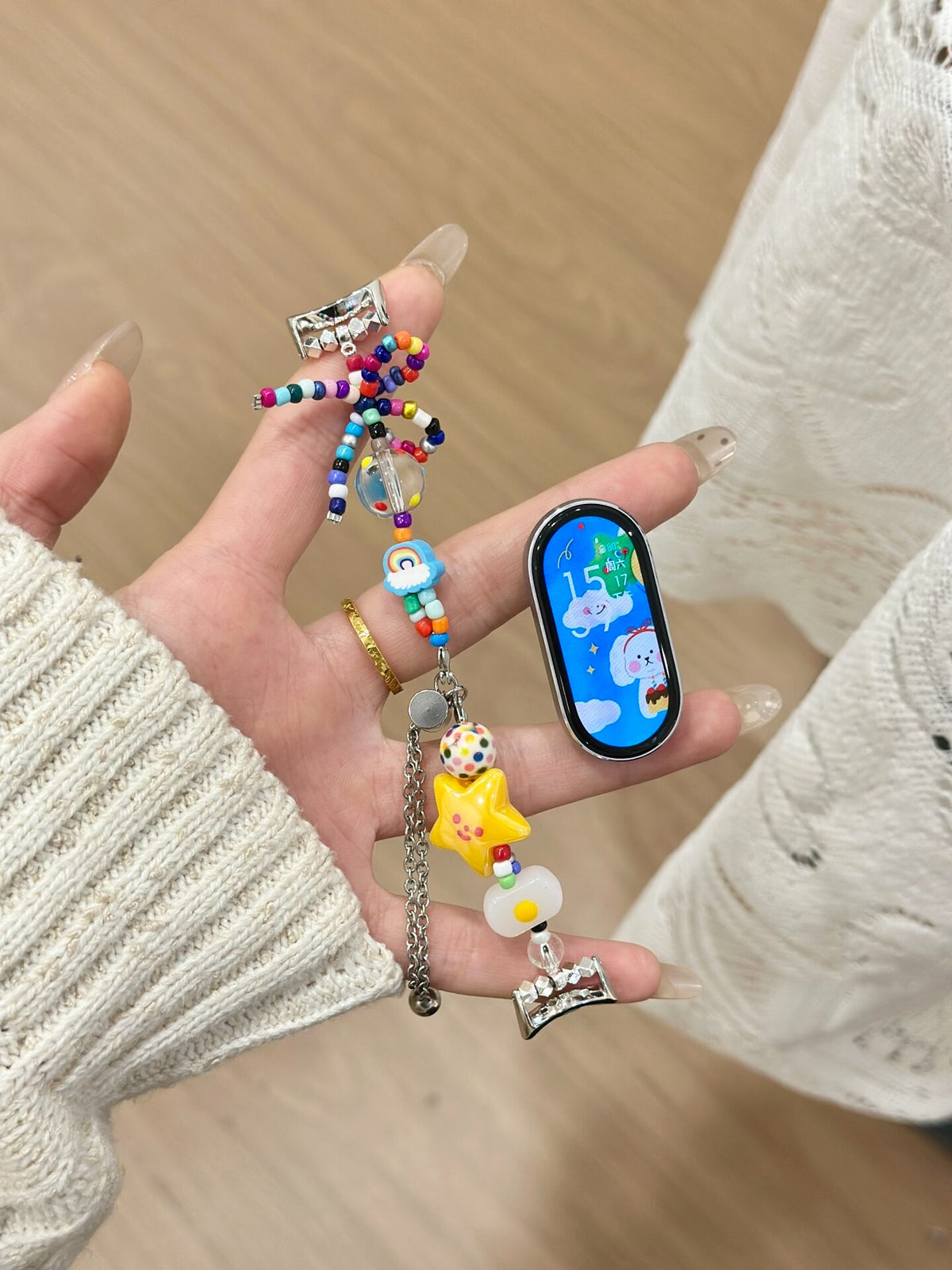 Dopamine Star Beaded Strap for Xiaomi Band