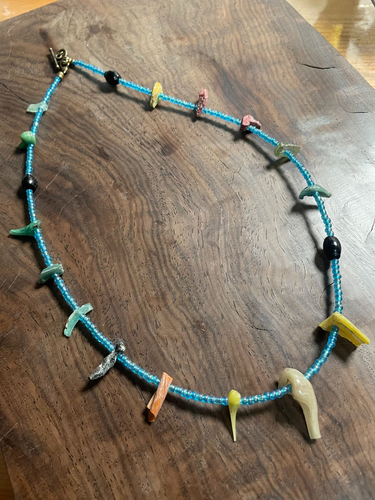 Ancient Roman Glass Bead Necklace