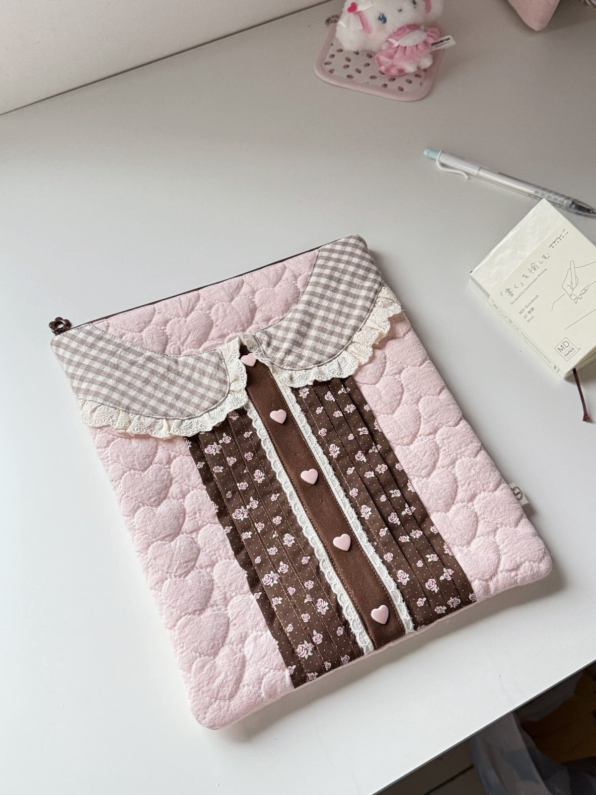Doll Collar Quilted Storage Bag