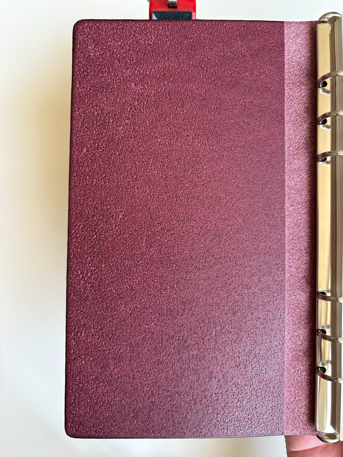 Handmade Buttero Leather A5S 15-Ring Planner
