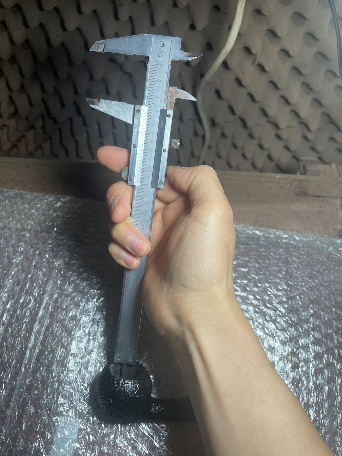 ハンドメイド 黒檀（エボニー）ラスティケイテッド スモーキングパイプ