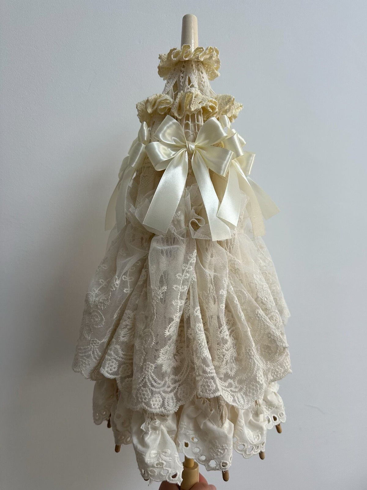 Handcrafted Cotton Lace Lolita Parasol