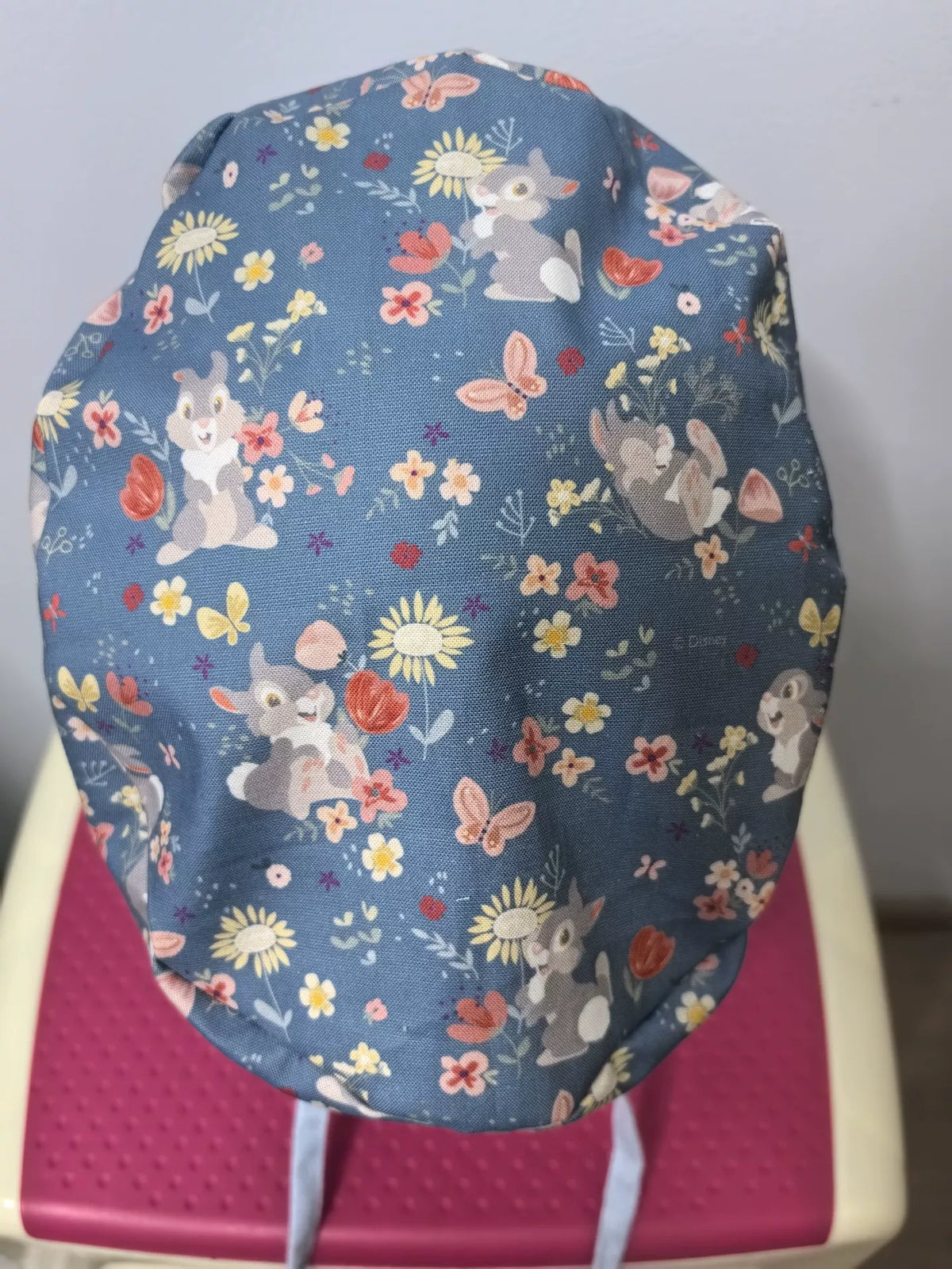 Gorro Cirúrgico de Algodão com Estampa de Coelho